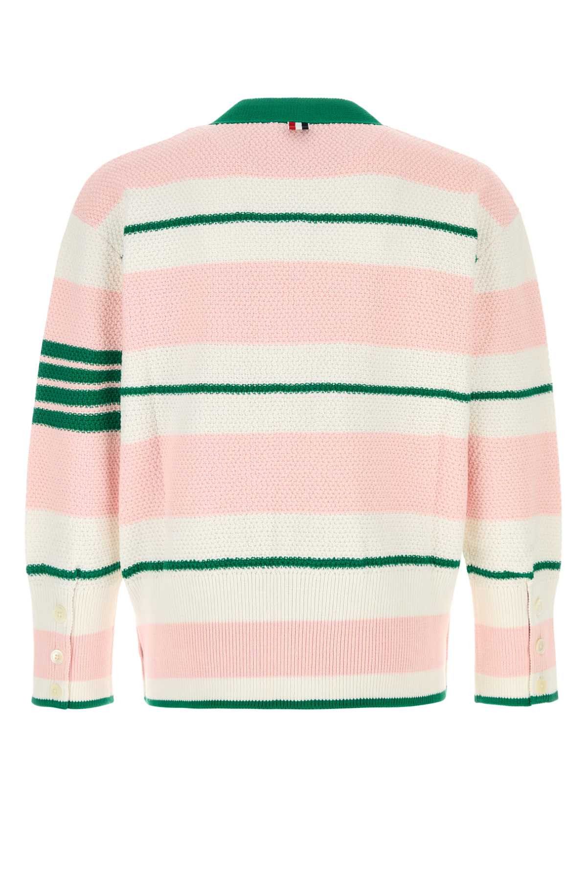 Thom Browne Embroidered Cotton Cardigan Size US L / EU 52-54 / 3 - 2 Thumbnail