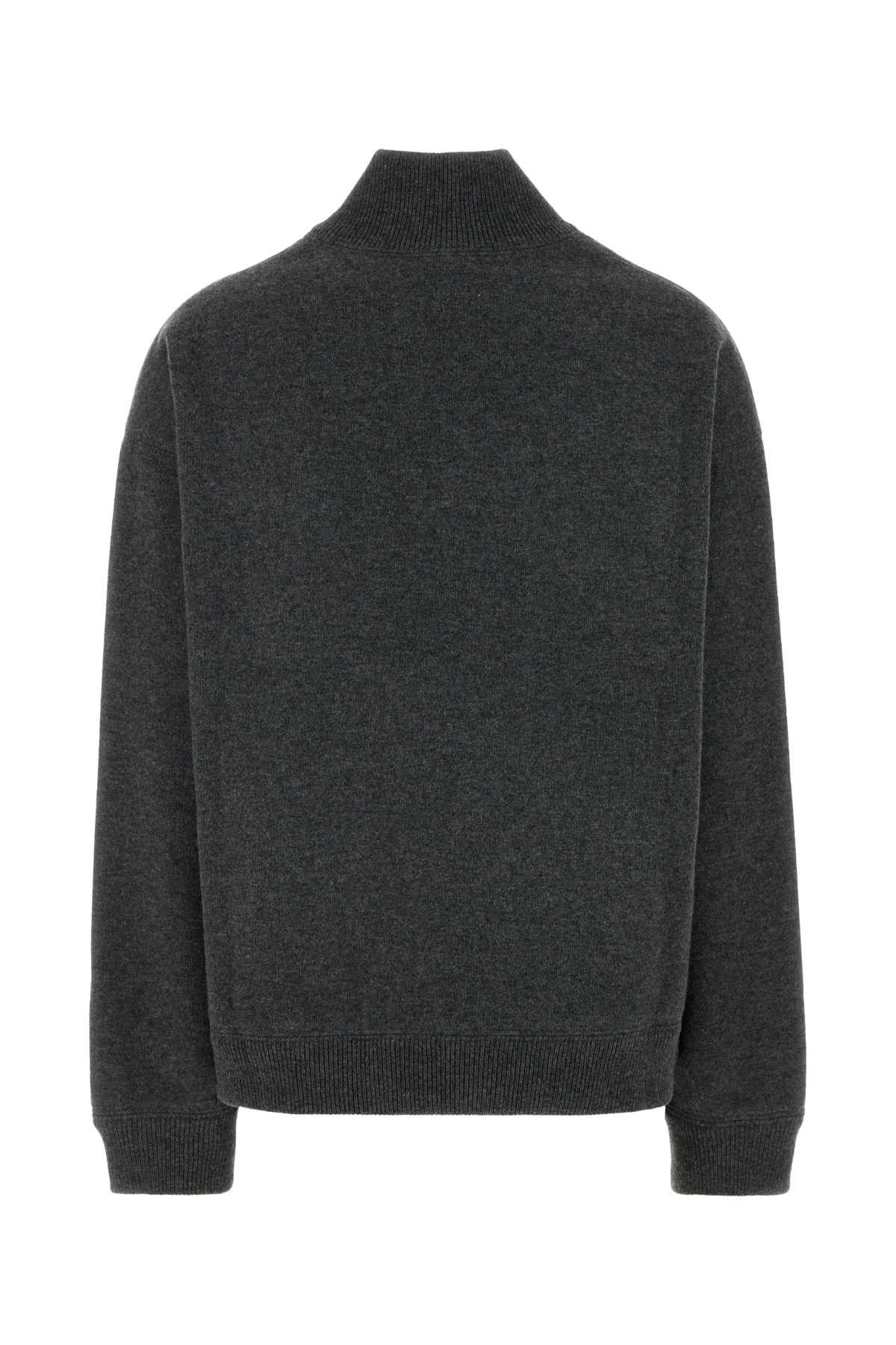 Miu Miu Dark Grey Cashmere Sweater Size S / US 4 / IT 40 - 2 Thumbnail