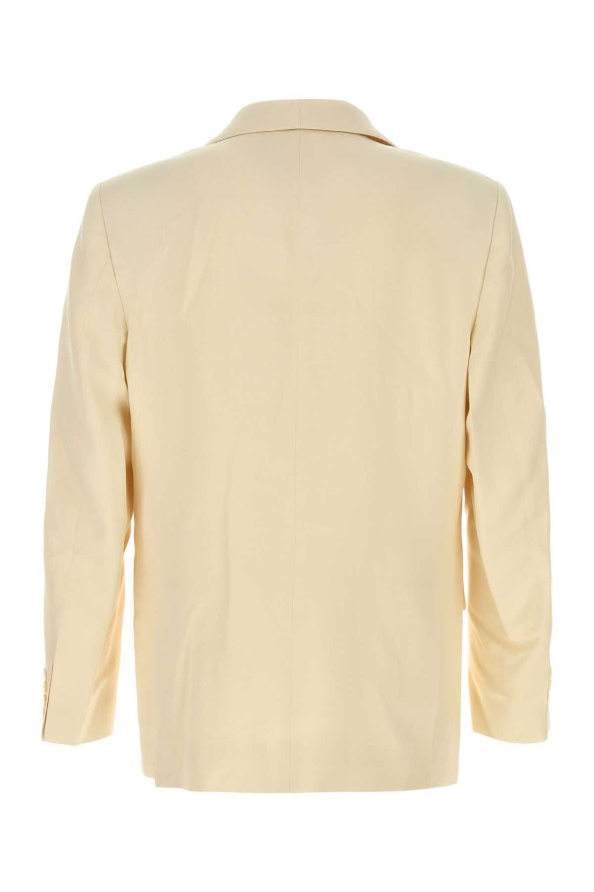 Bode Cream Viscose Blend Blazer Size US XS / EU 42 / 0 - 2 Thumbnail