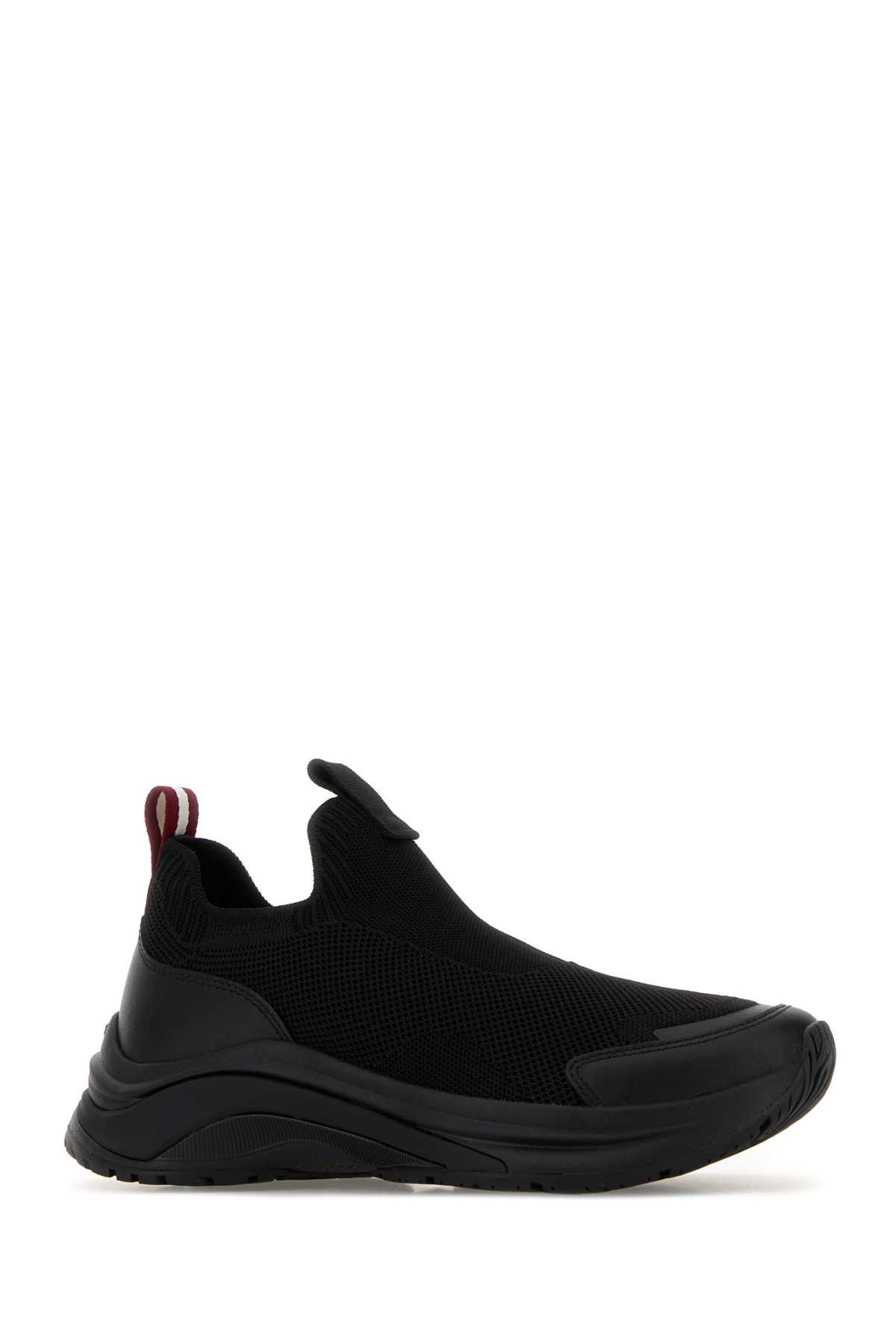 Bally Black Fabric Woge Slip Ons Size US 6 / EU 39 - 2 Thumbnail