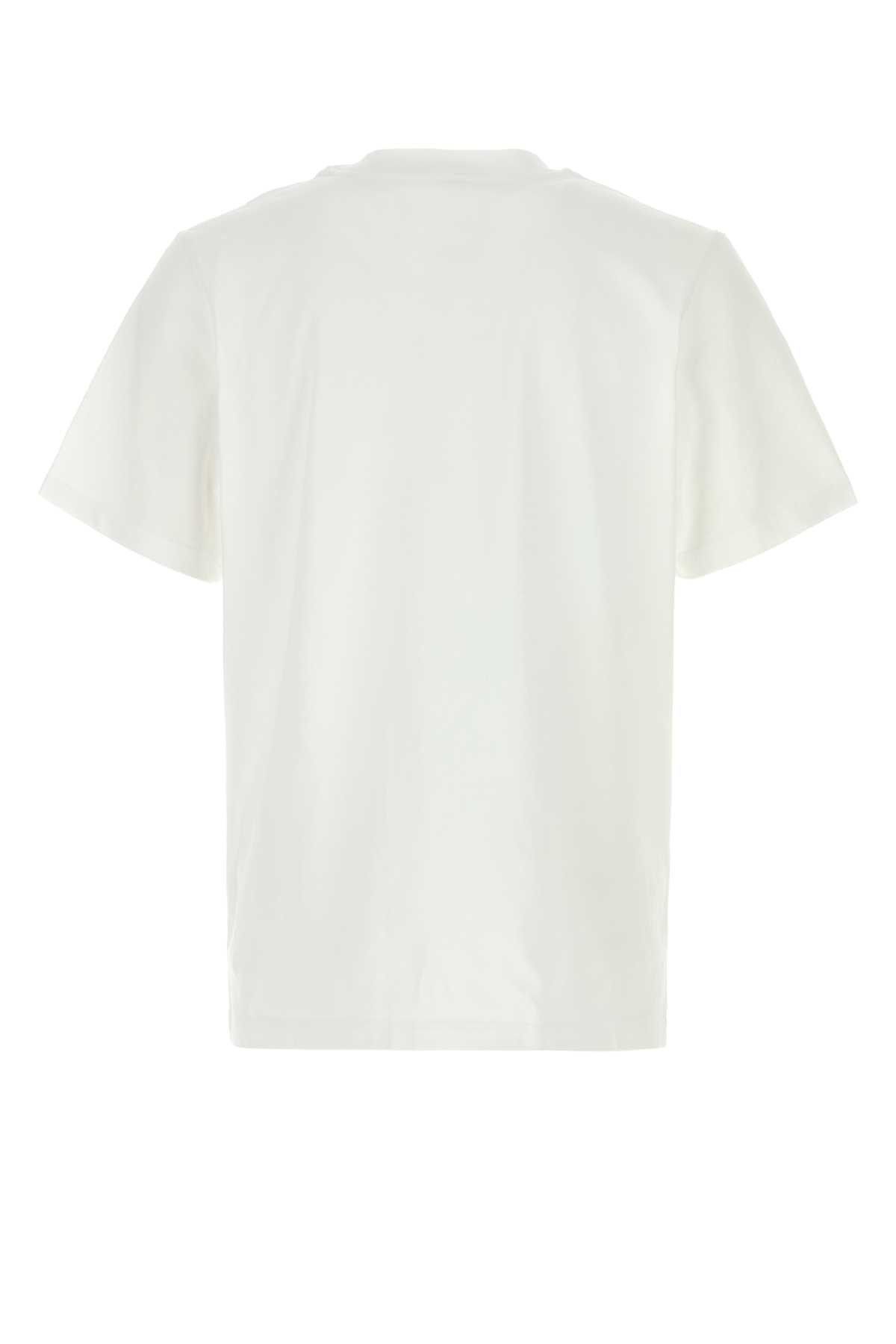 Casablanca White Cotton T-Shirt Size US XXL / EU 58 / 5 - 2 Thumbnail