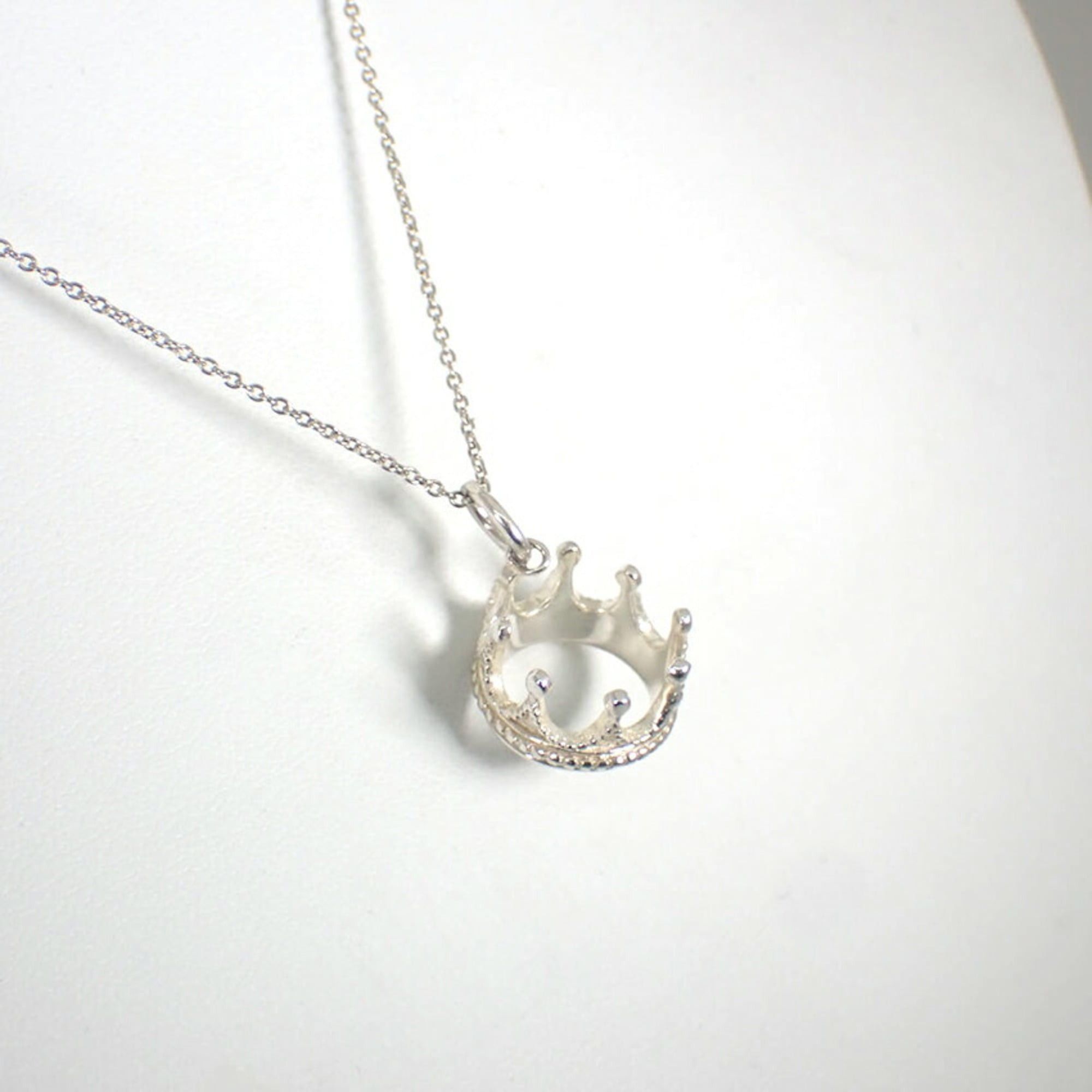 Tiffany & Co. TIFFANY & Co. 925 Crown Charm Pendant Necklace Size ONE SIZE - 4 Thumbnail