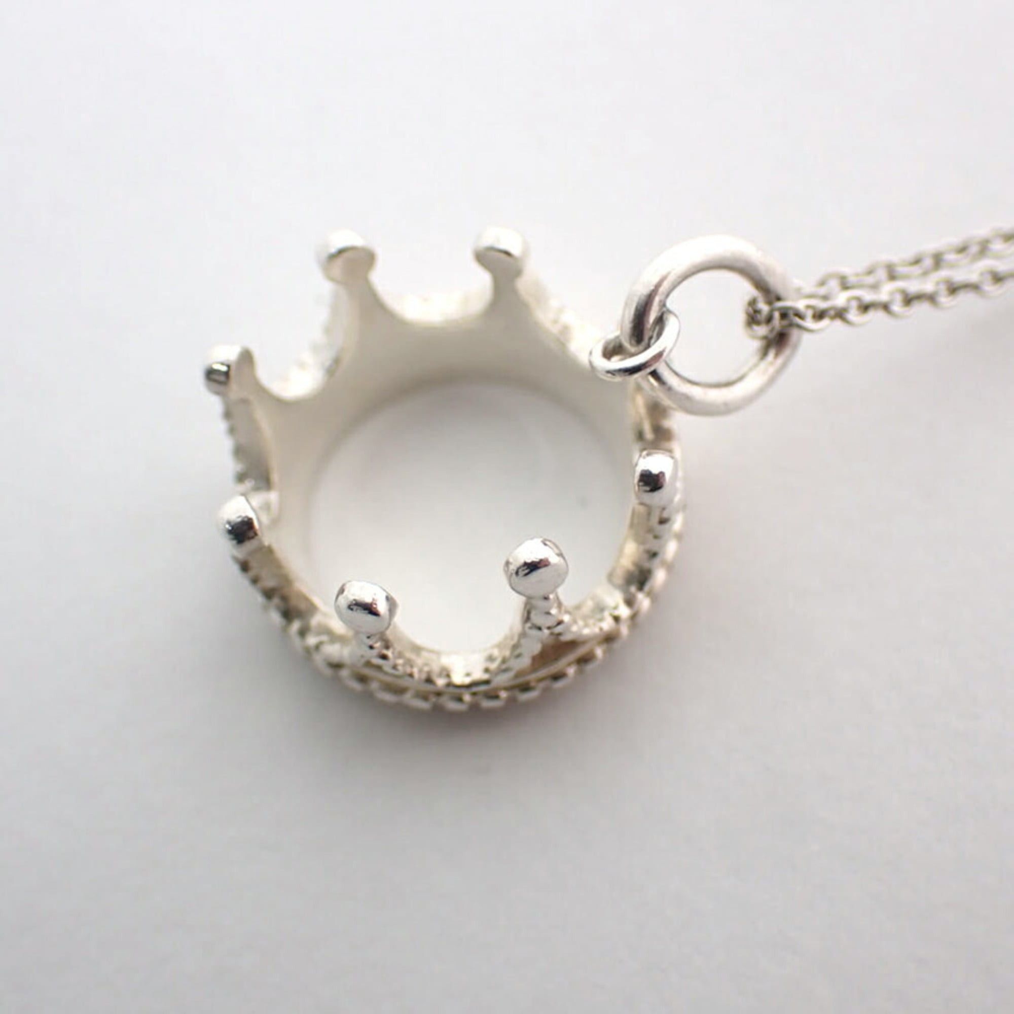 Tiffany & Co. TIFFANY & Co. 925 Crown Charm Pendant Necklace Size ONE SIZE - 7 Thumbnail