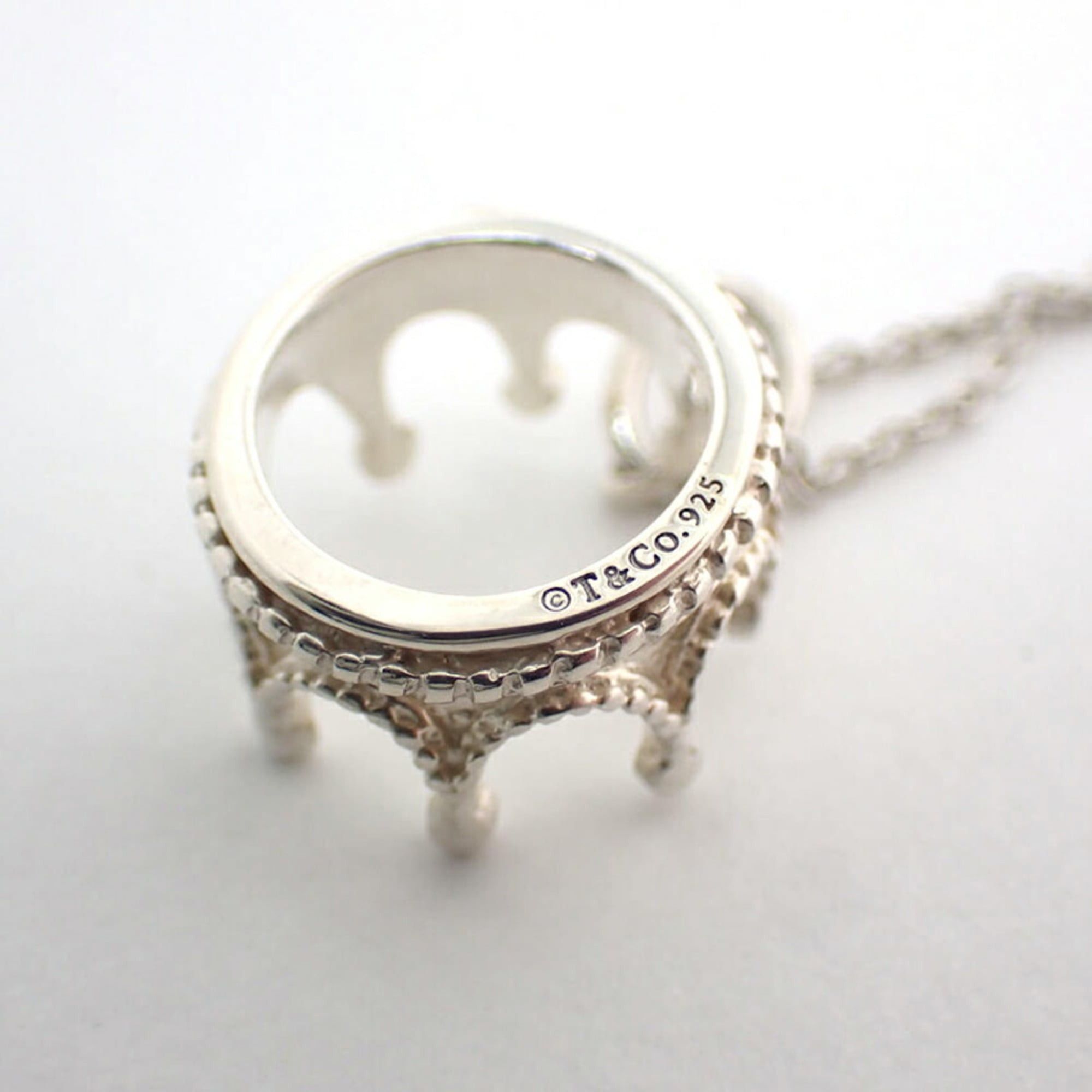 Tiffany & Co. TIFFANY & Co. 925 Crown Charm Pendant Necklace Size ONE SIZE - 10 Thumbnail
