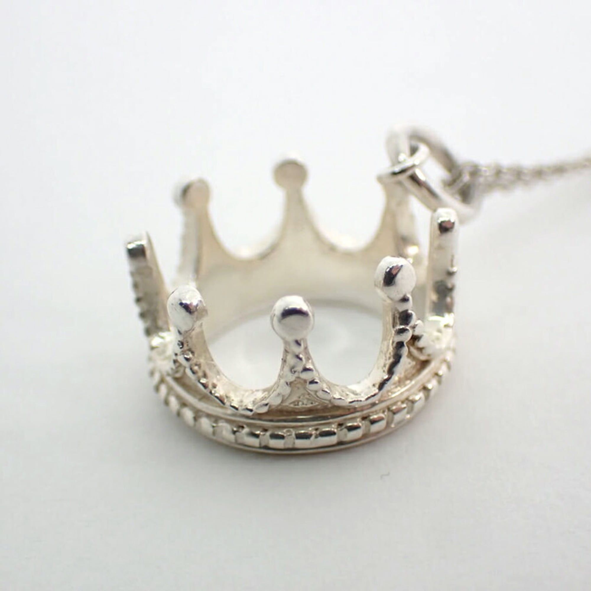 Tiffany & Co. TIFFANY & Co. 925 Crown Charm Pendant Necklace Size ONE SIZE - 8 Thumbnail