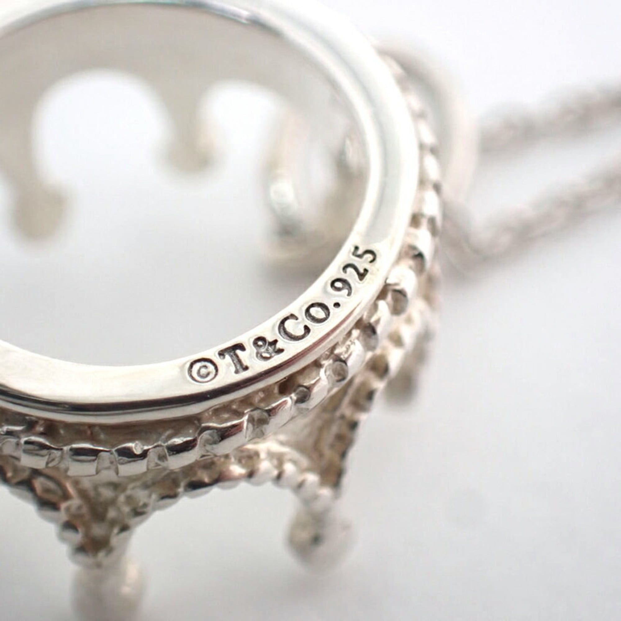 Tiffany & Co. TIFFANY & Co. 925 Crown Charm Pendant Necklace Size ONE SIZE - 9 Thumbnail