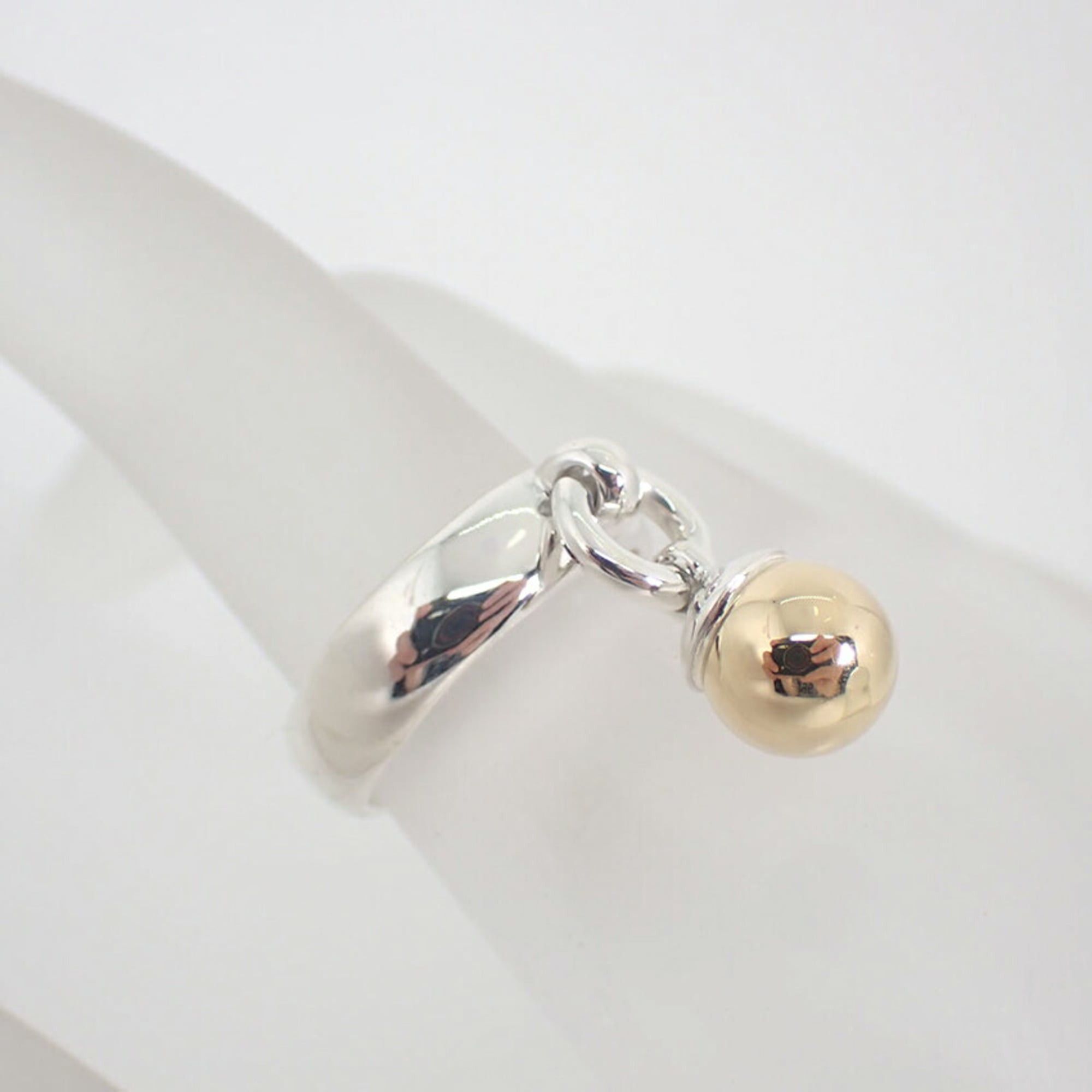 Tiffany & Co. TIFFANY & Co. 925 750 Ball Dangle Ring, Size 10 Size ONE SIZE - 6 Thumbnail