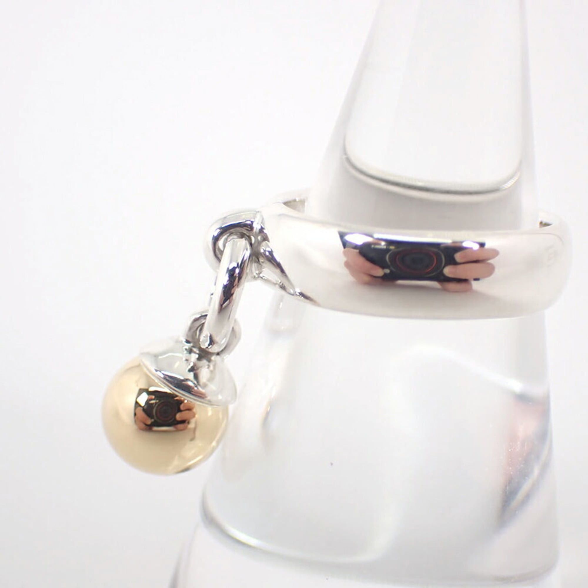 Tiffany & Co. TIFFANY & Co. 925 750 Ball Dangle Ring, Size 10 Size ONE SIZE - 4 Thumbnail