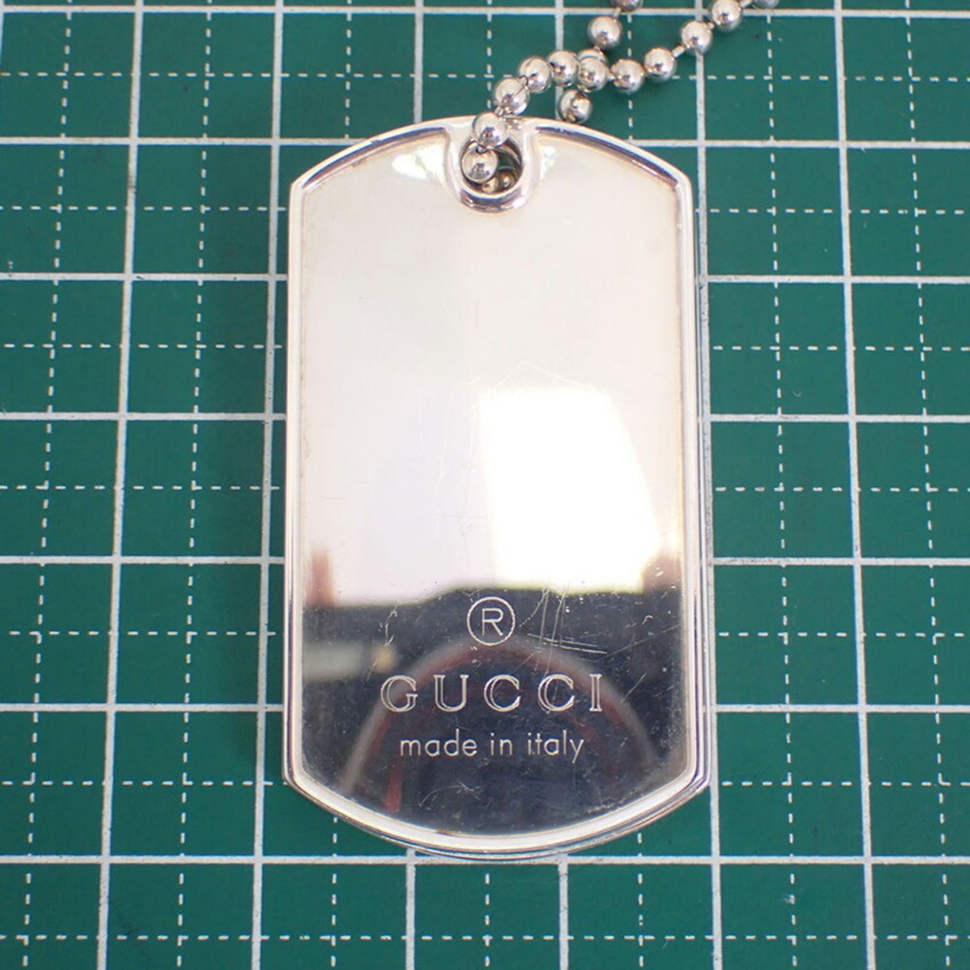 Gucci GUCCI Dog Tag Plate Size ONE SIZE - 10 Thumbnail