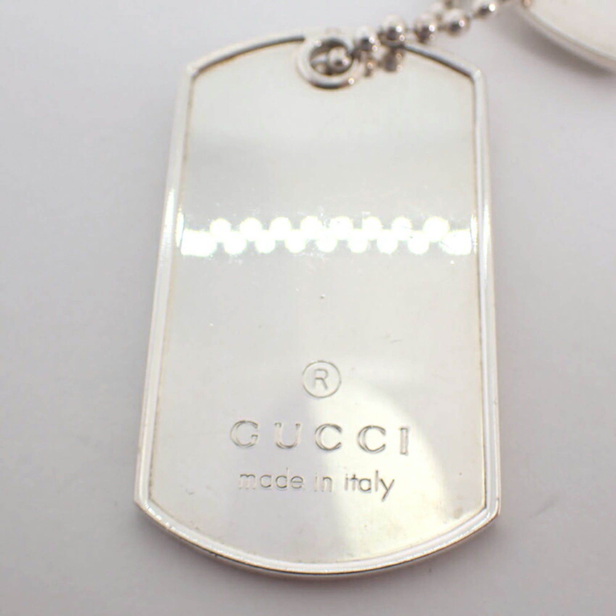 Gucci GUCCI Dog Tag Plate Size ONE SIZE - 4 Thumbnail