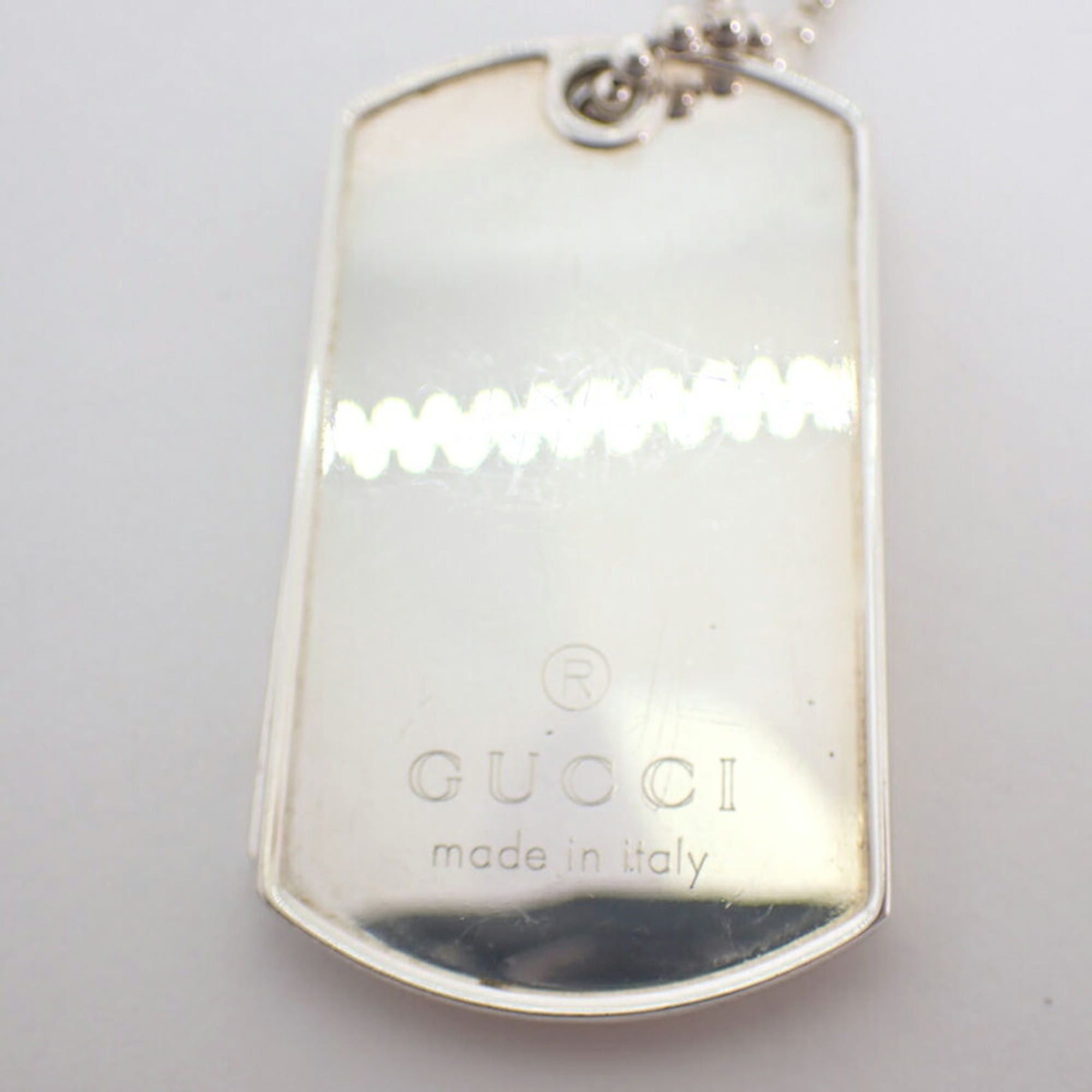 Gucci GUCCI Dog Tag Plate Size ONE SIZE - 3 Thumbnail