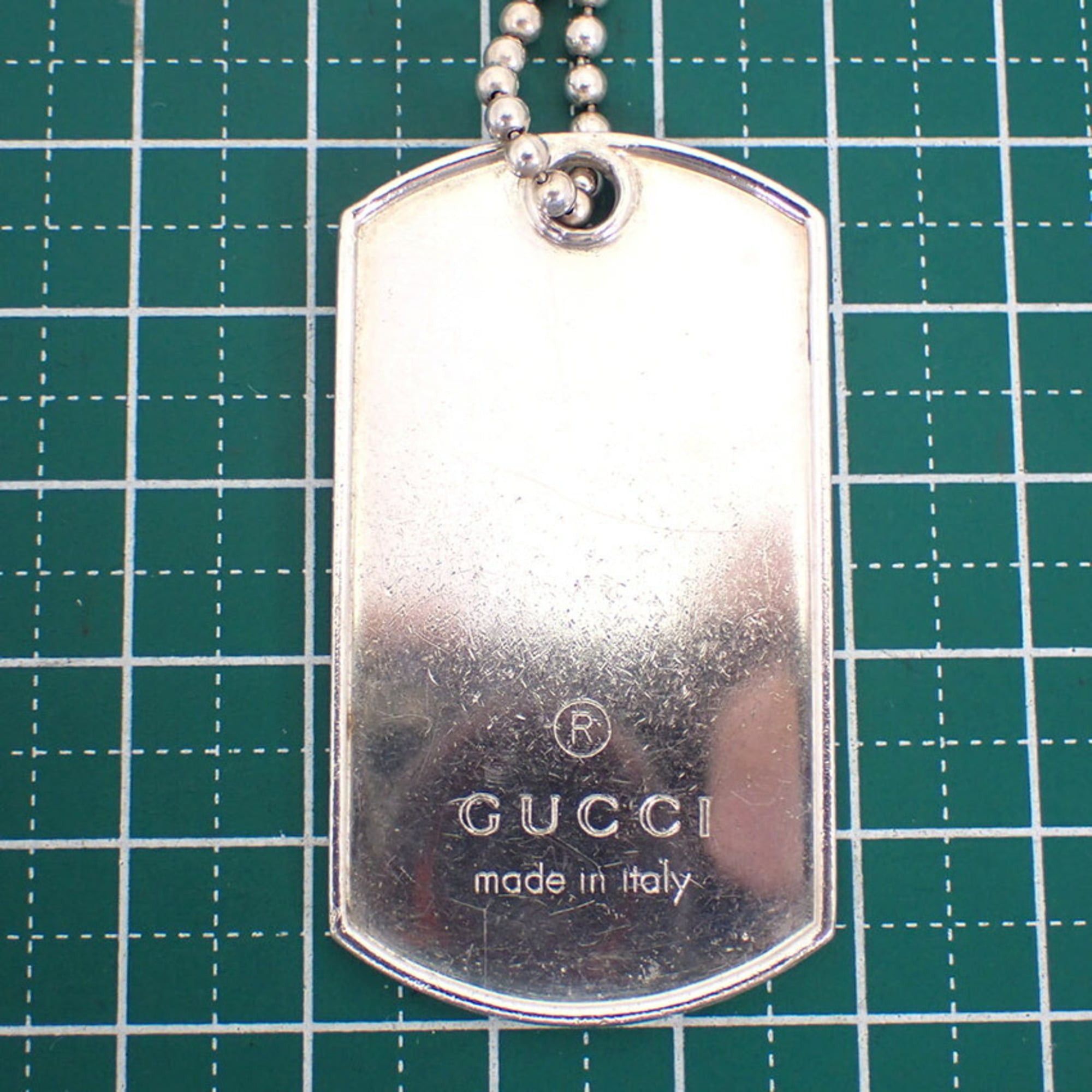 Gucci GUCCI Dog Tag Plate Size ONE SIZE - 8 Thumbnail