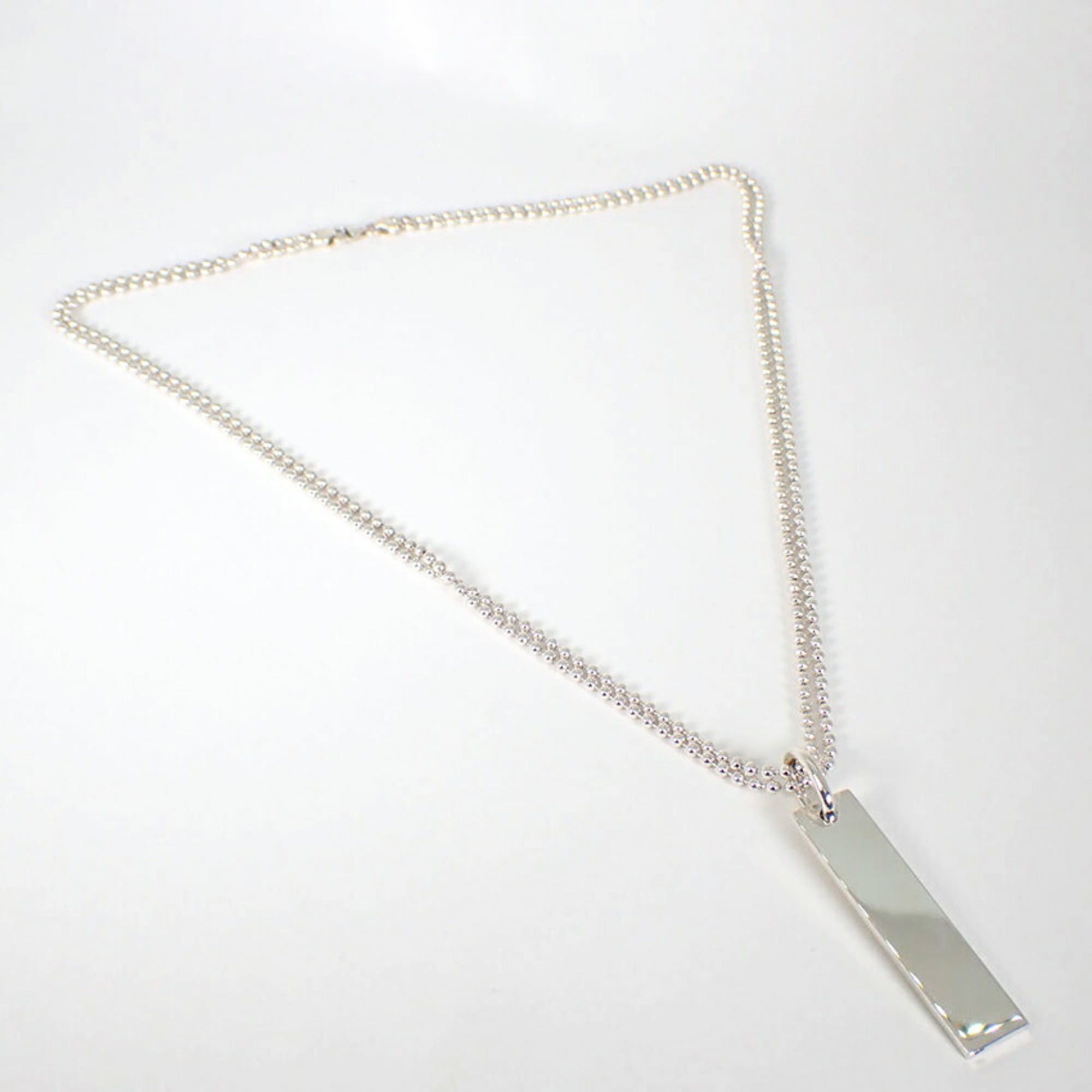 Gucci GUCCI 925 Double Ball Chain Pendant Necklace Size ONE SIZE - 4 Thumbnail