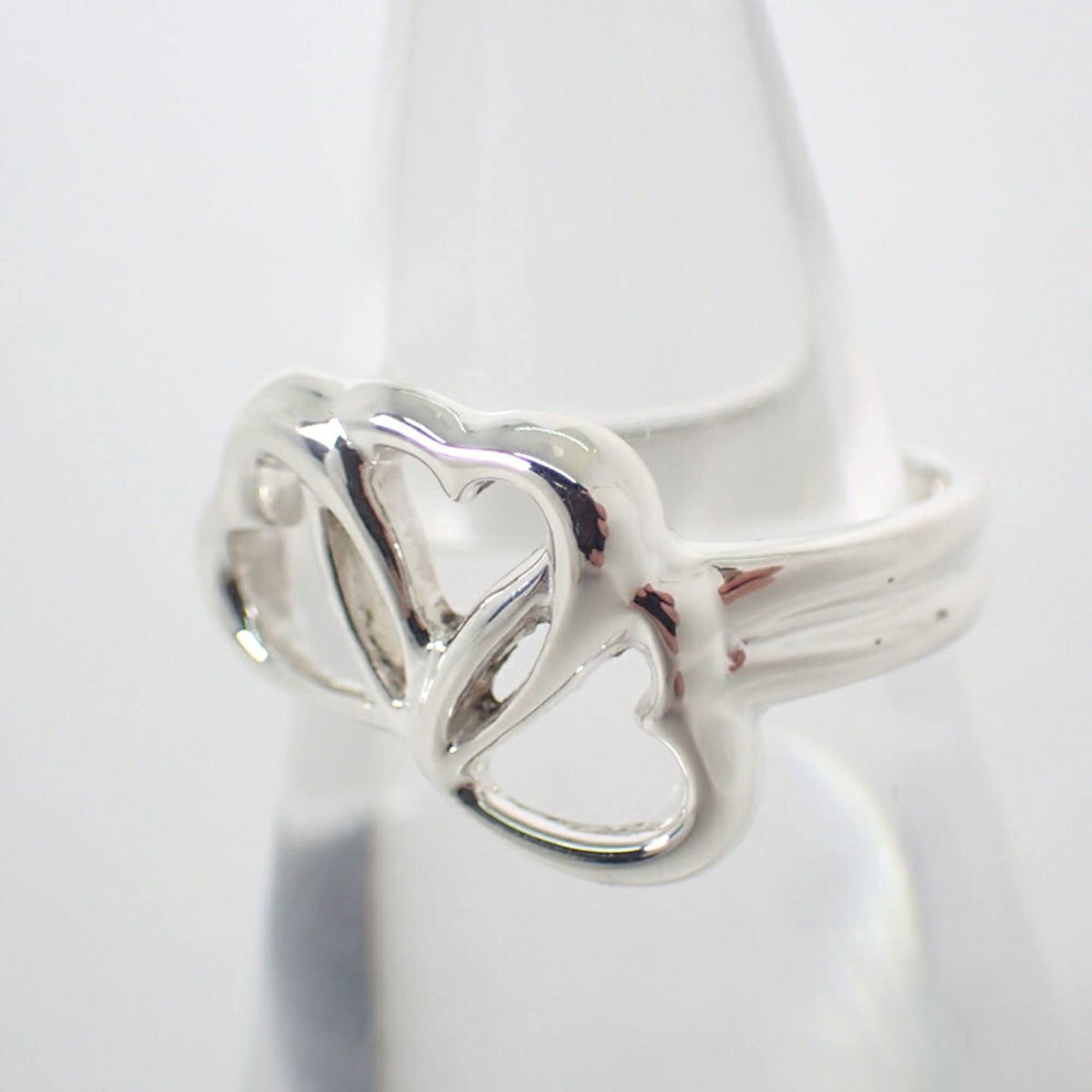 Tiffany & Co. TIFFANY & Co. 925 Triple Heart Ring, Size 10 Size ONE SIZE - 4 Thumbnail