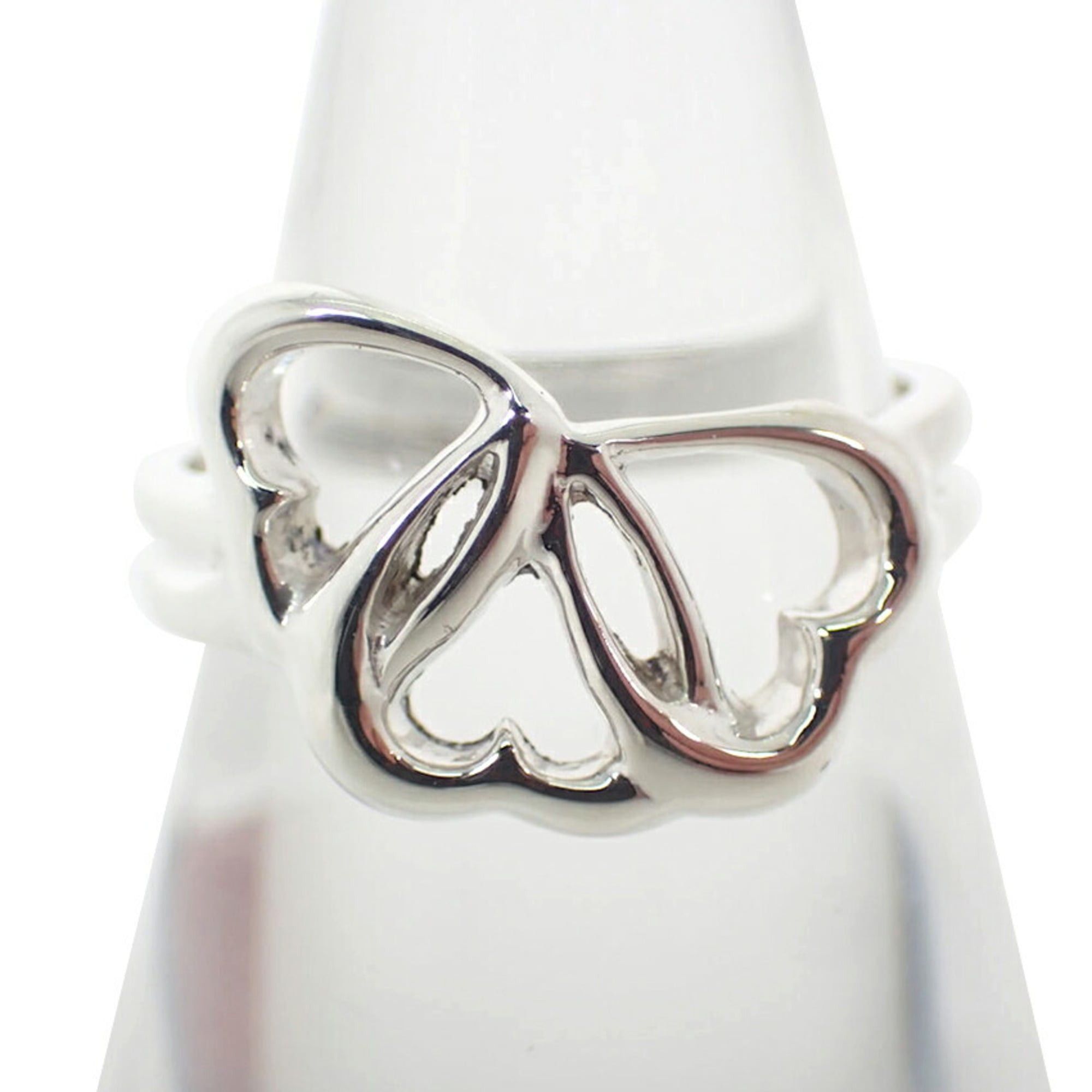 Tiffany & Co. TIFFANY & Co. 925 Triple Heart Ring, Size 10 Size ONE SIZE - 2 Thumbnail