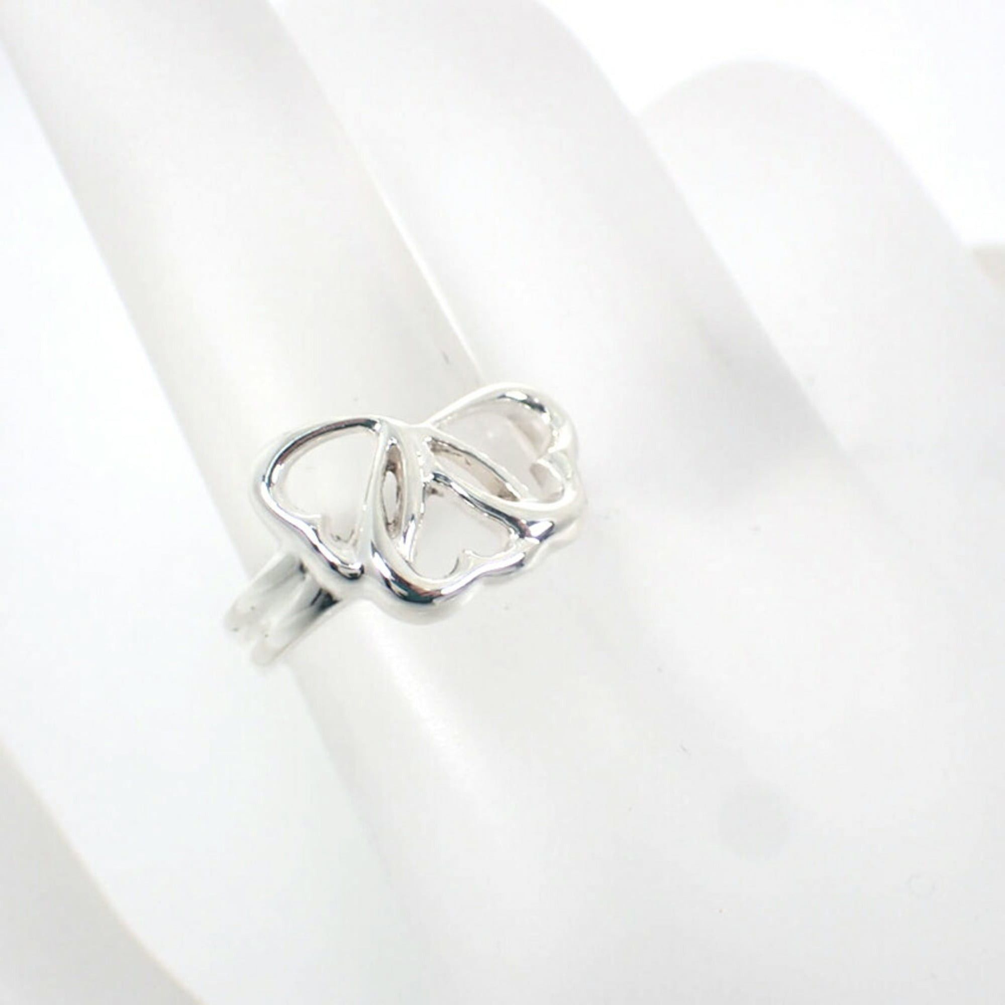 Tiffany & Co. TIFFANY & Co. 925 Triple Heart Ring, Size 10 Size ONE SIZE - 8 Thumbnail