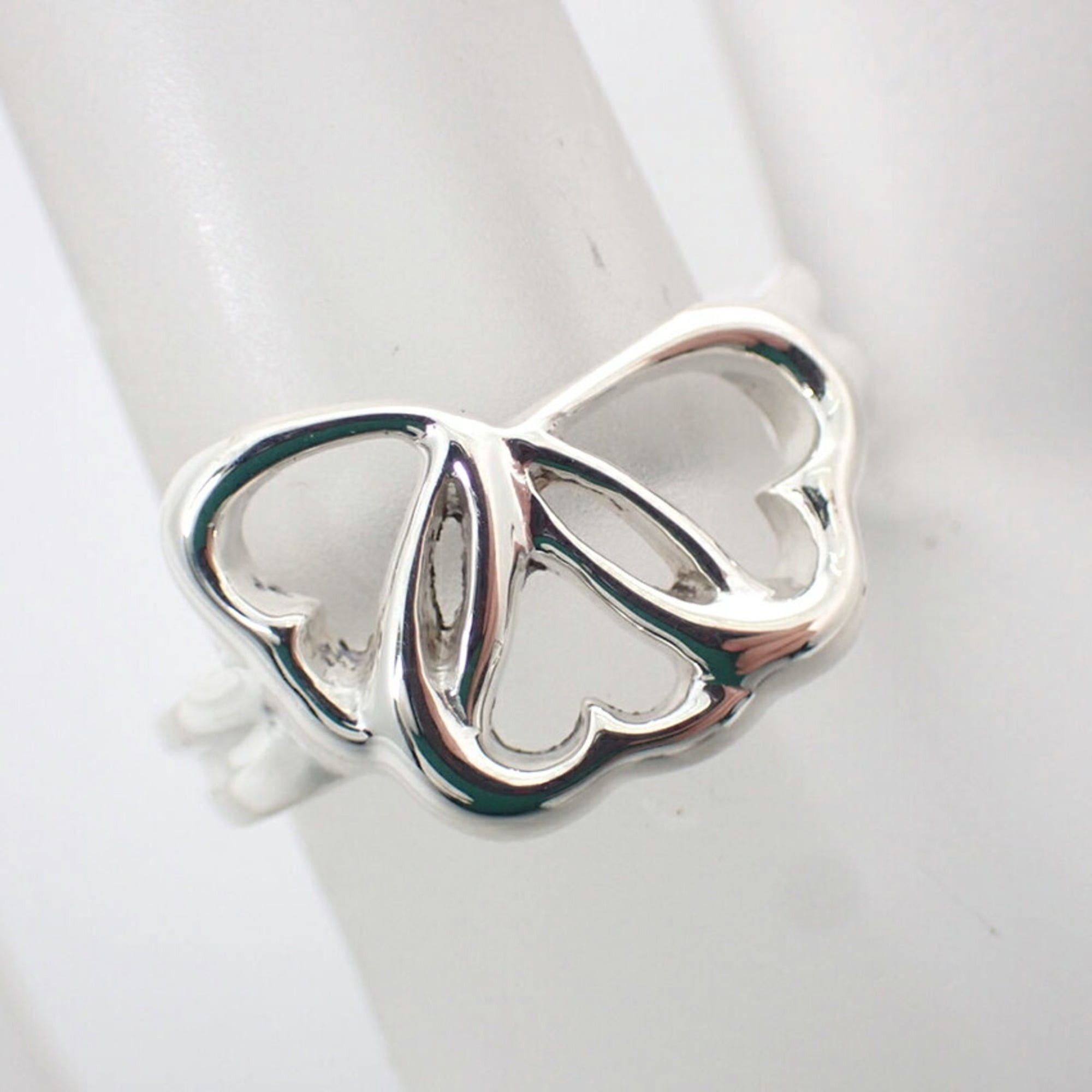 Tiffany & Co. TIFFANY & Co. 925 Triple Heart Ring, Size 10 Size ONE SIZE - 7 Thumbnail