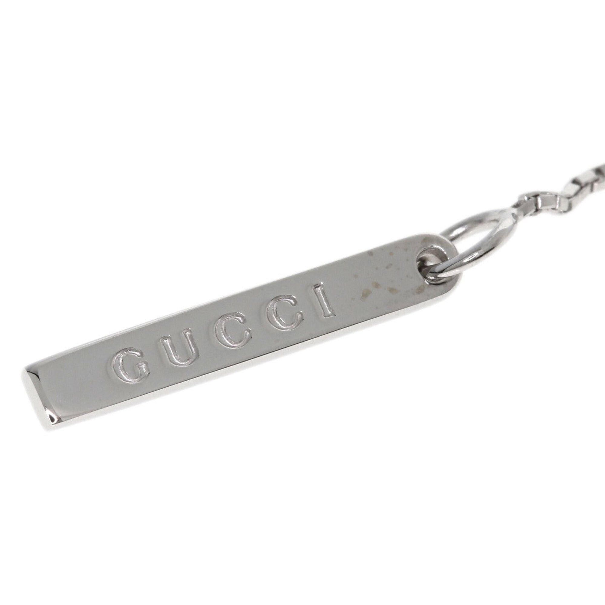 Gucci Gucci Lariat Necklace 18K White Gold Women's GUCCI Size ONE SIZE - 5 Thumbnail