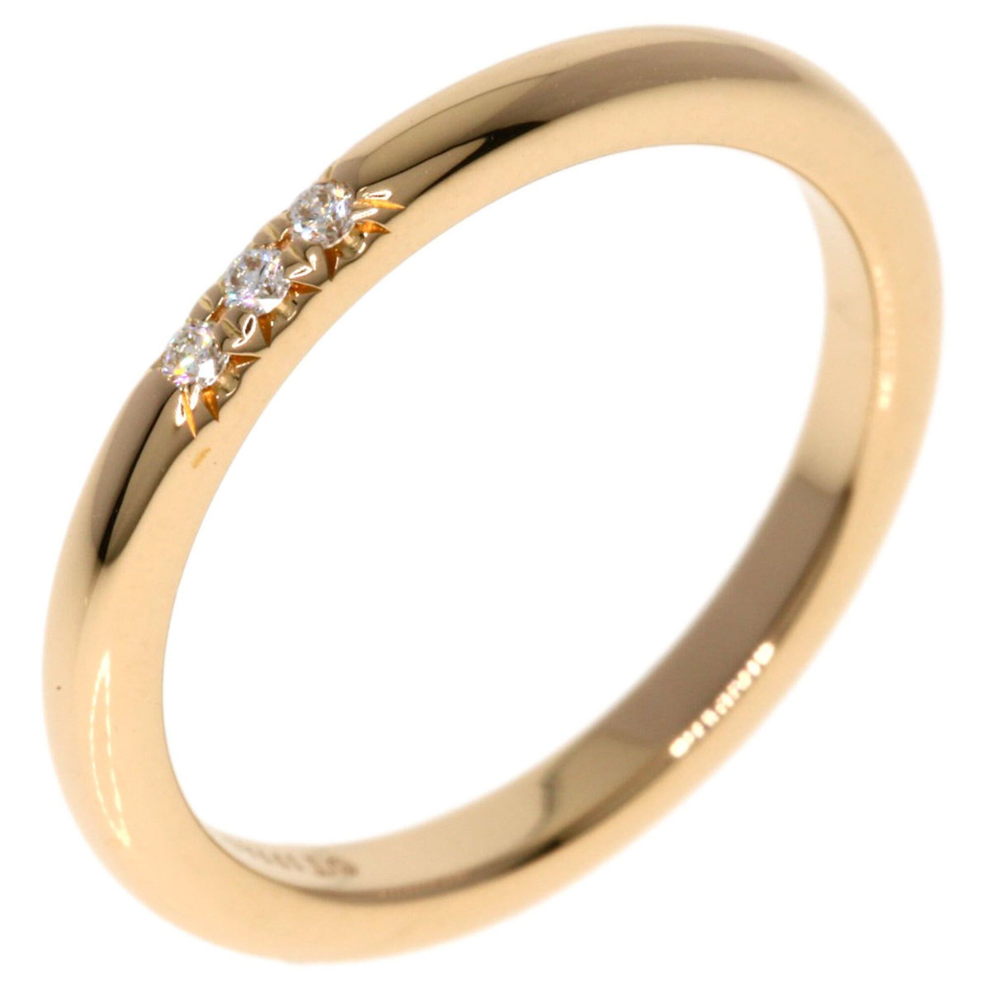 Tiffany & Co. Tiffany & Co. Classic Band Diamond Ring, 18K Pink Gold, Women's. Size ONE SIZE - 2 Thumbnail