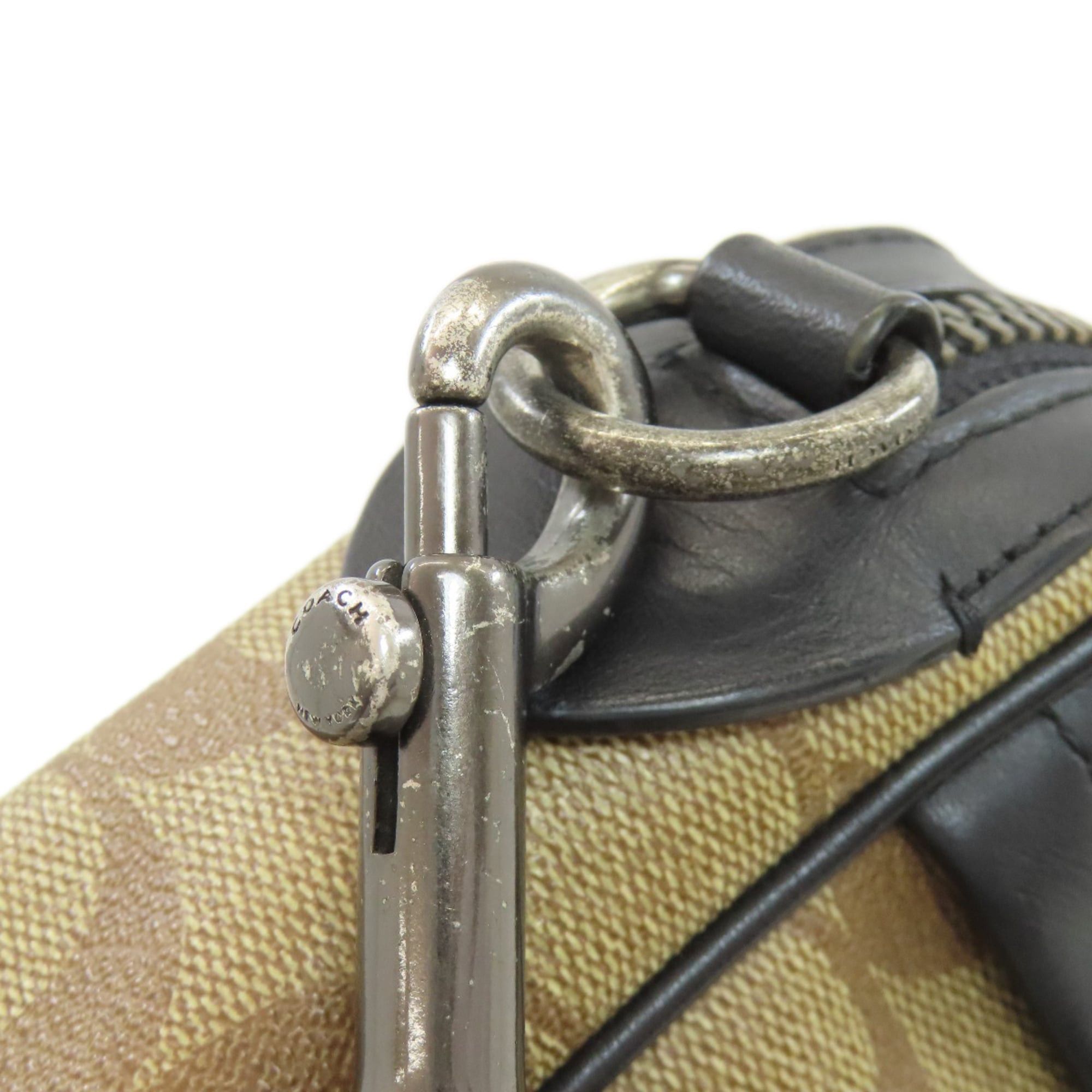 Coach Coach F50715 Signature Shoulder Bag PVC Women's COACH Size ONE SIZE - 12 Thumbnail