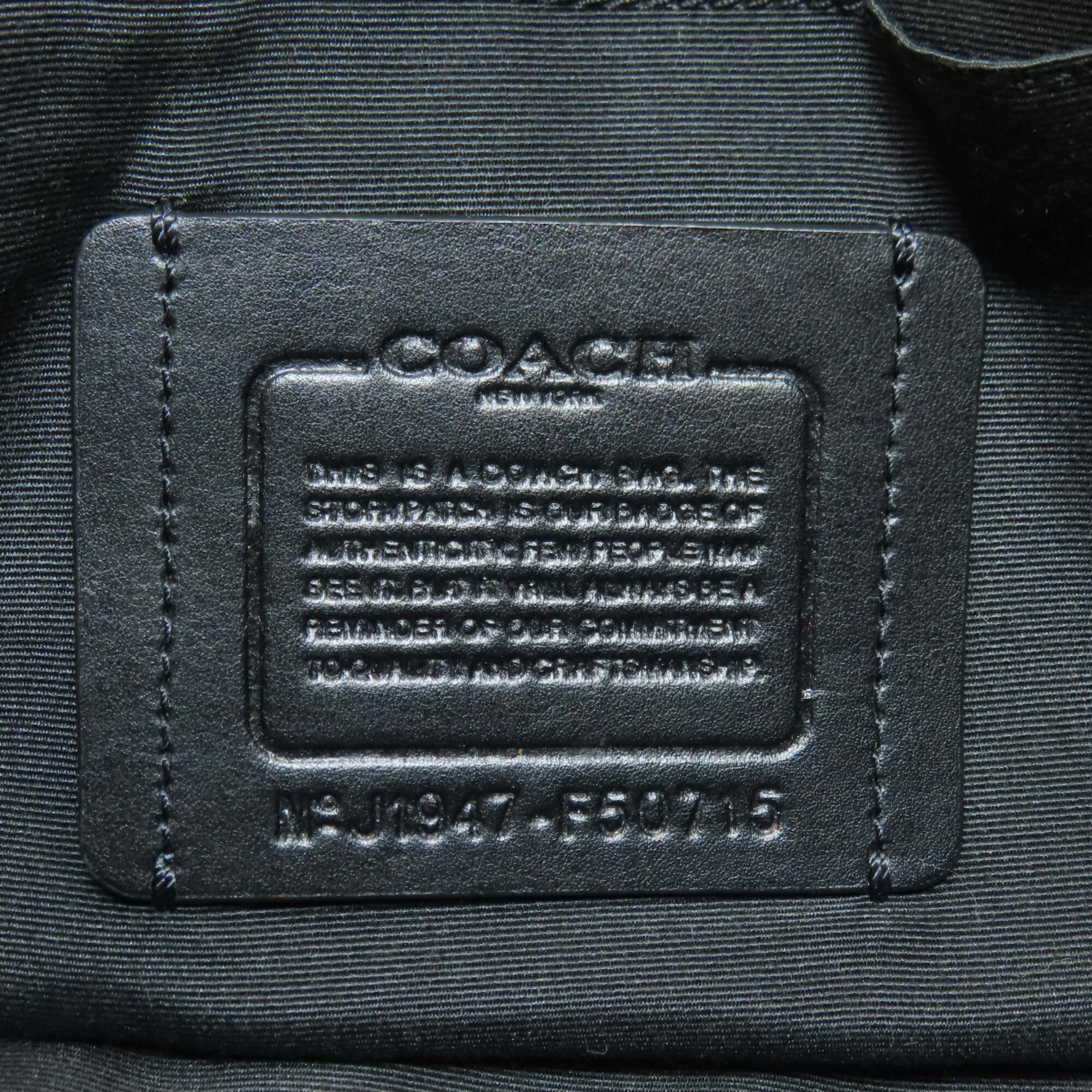 Coach Coach F50715 Signature Shoulder Bag PVC Women's COACH Size ONE SIZE - 6 Thumbnail