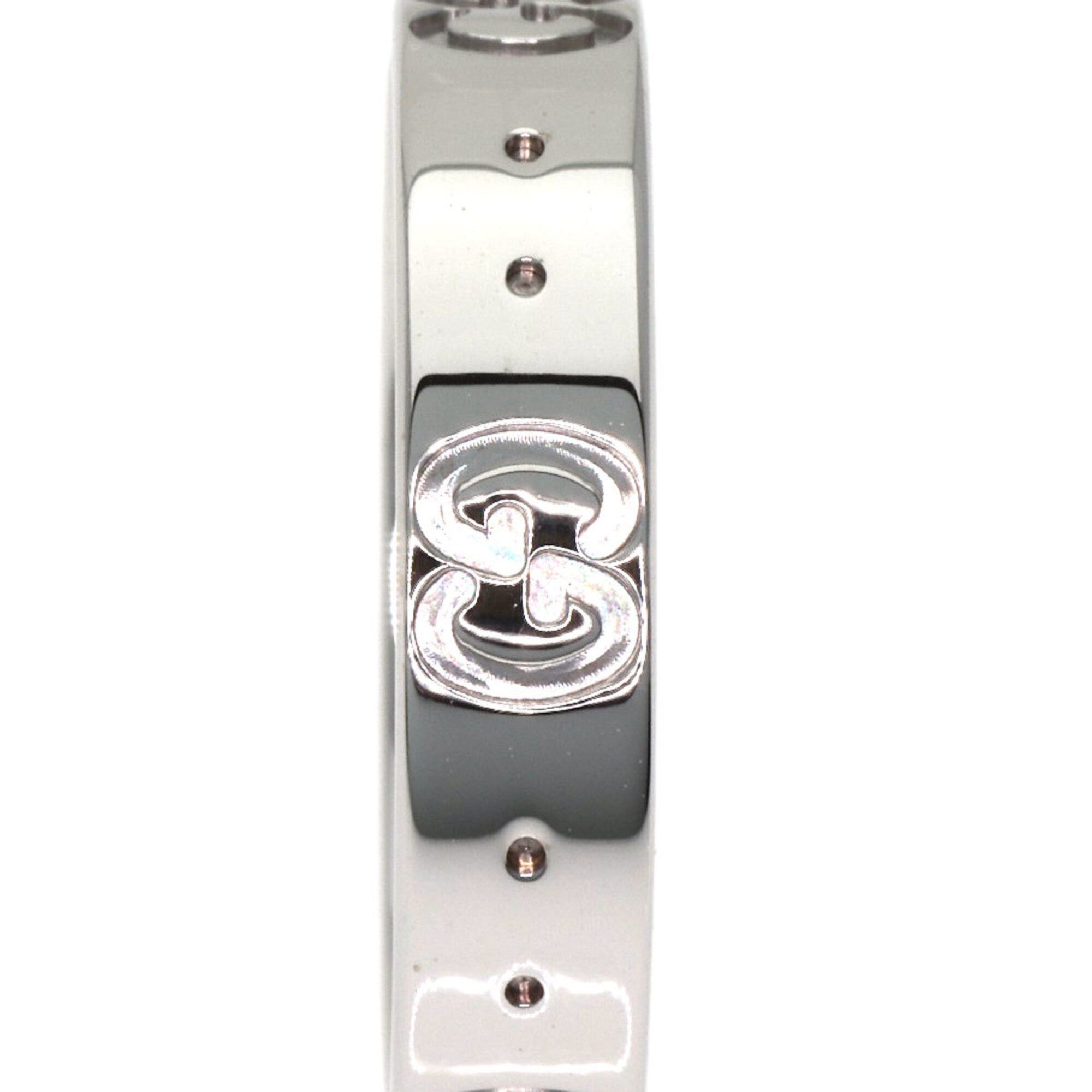 Gucci Gucci Icon #10 Ring, 18K White Gold, Women's GUCCI Size ONE SIZE - 8 Thumbnail