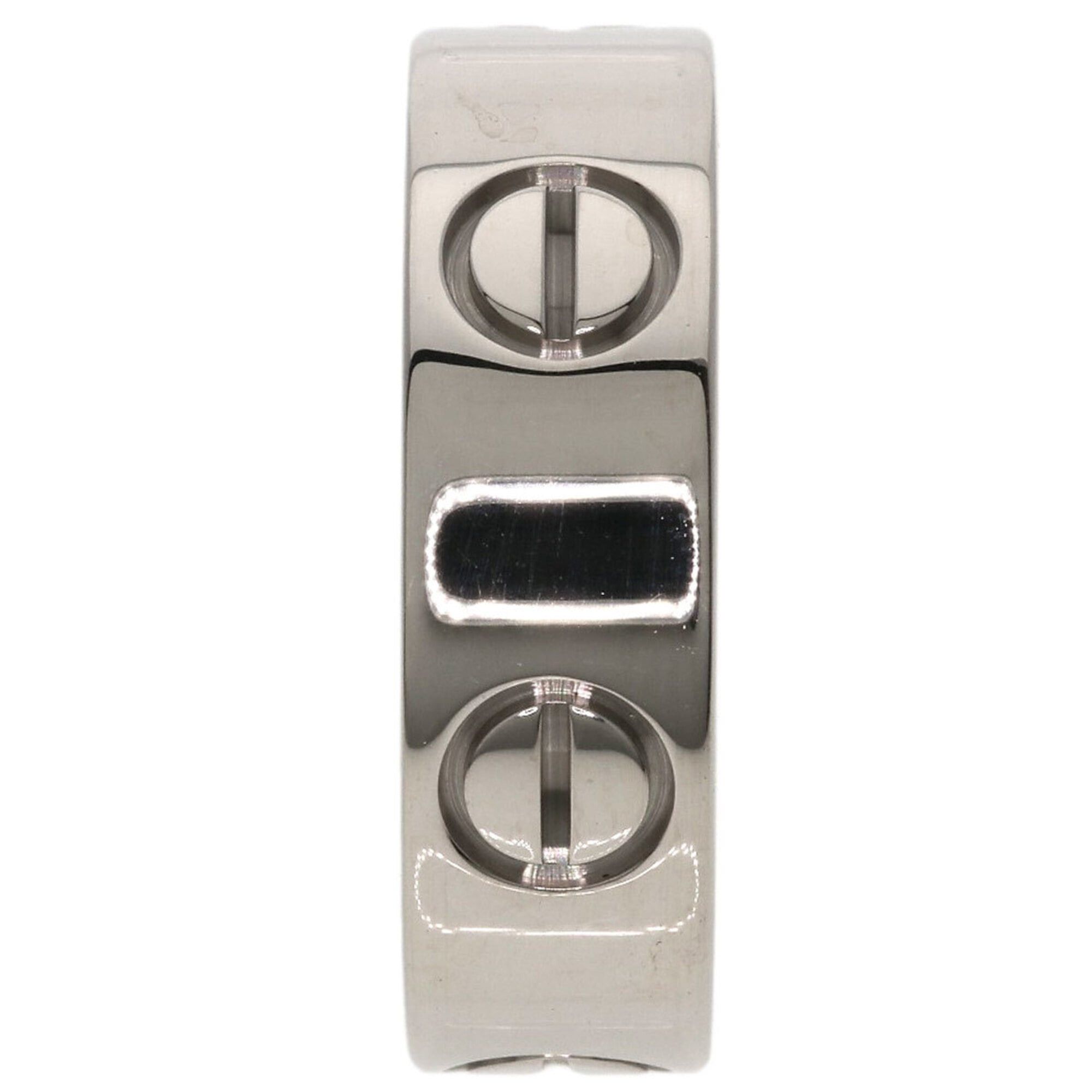 Cartier Cartier Love Ring #49, 18K White Gold, Women's Ring, CARTIER Size ONE SIZE - 3 Thumbnail
