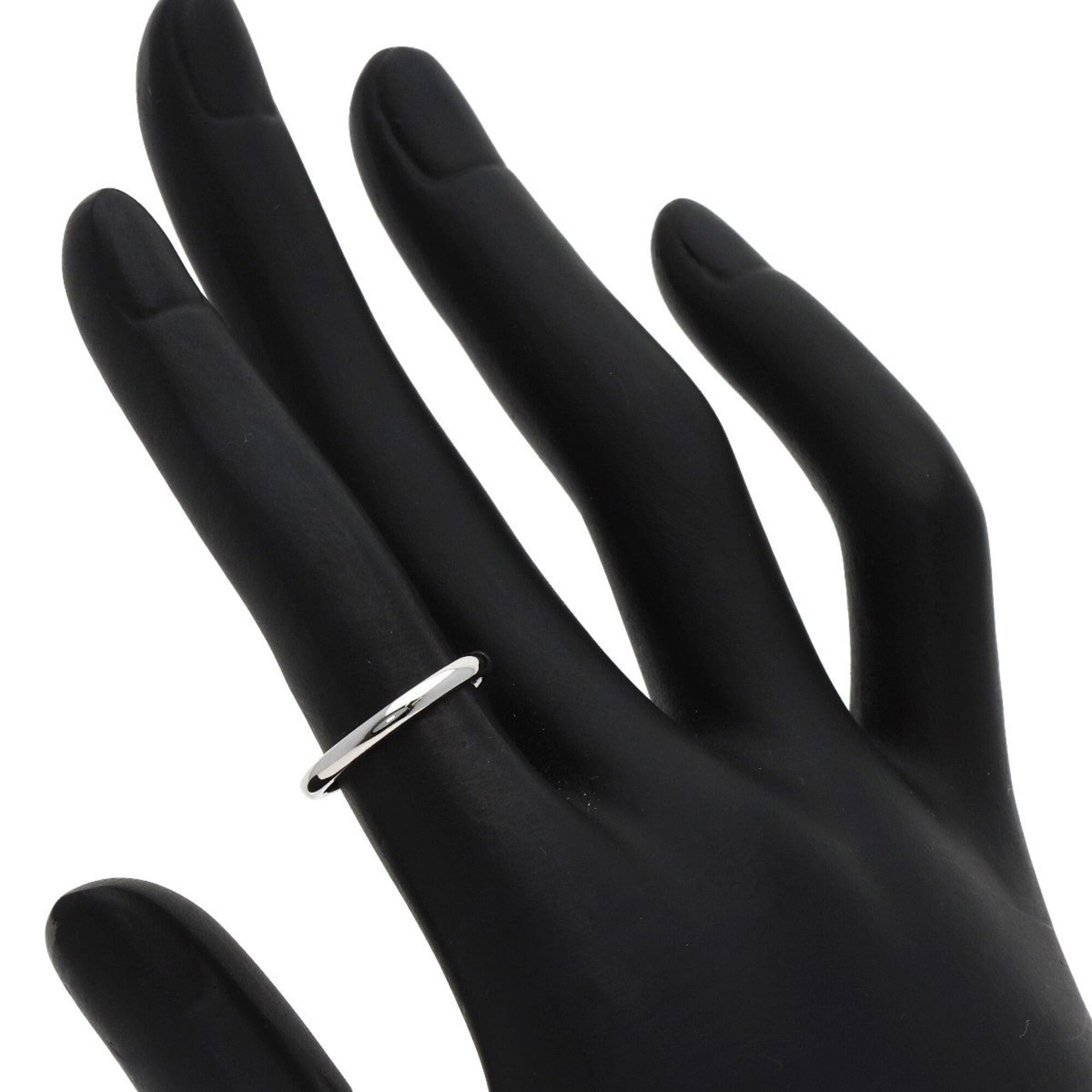 Van Cleef & Arpels Van Cleef & Arpels Tendrement Wedding Ring #48, Platinum PT950, Women's Size ONE SIZE - 5 Thumbnail