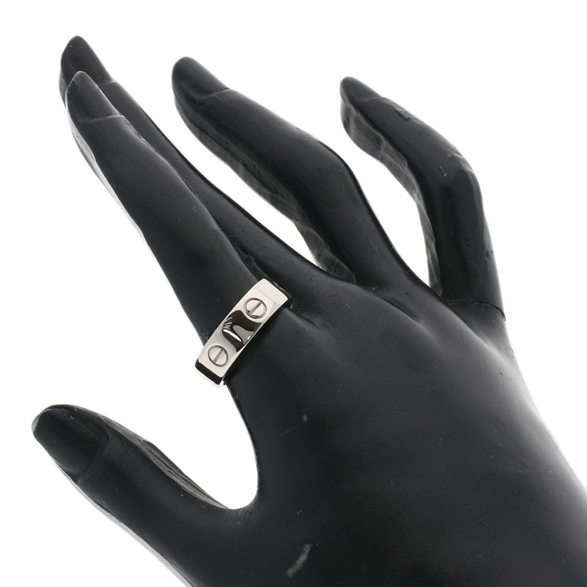 Cartier Cartier Love Ring #57, 18K White Gold, Women's Ring, CARTIER Size ONE SIZE - 5 Thumbnail