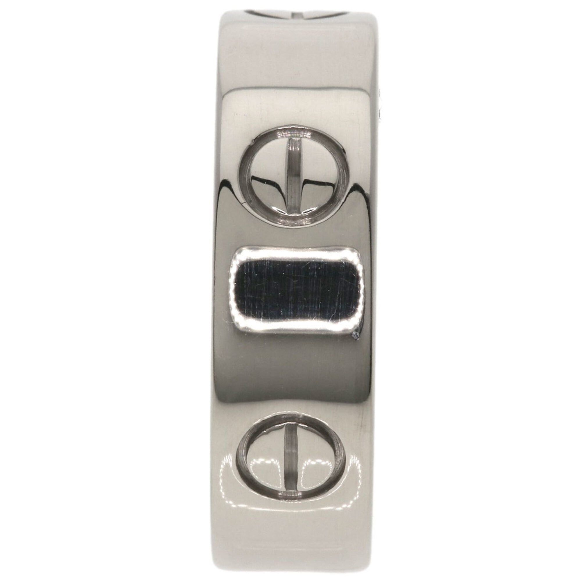 Cartier Cartier Love Ring #57, 18K White Gold, Women's Ring, CARTIER Size ONE SIZE - 3 Thumbnail