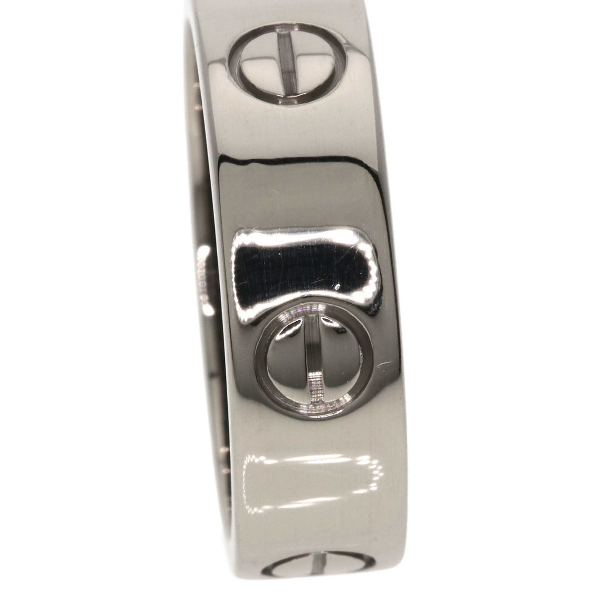 Cartier Cartier Love Ring #57, 18K White Gold, Women's Ring, CARTIER Size ONE SIZE - 6 Thumbnail