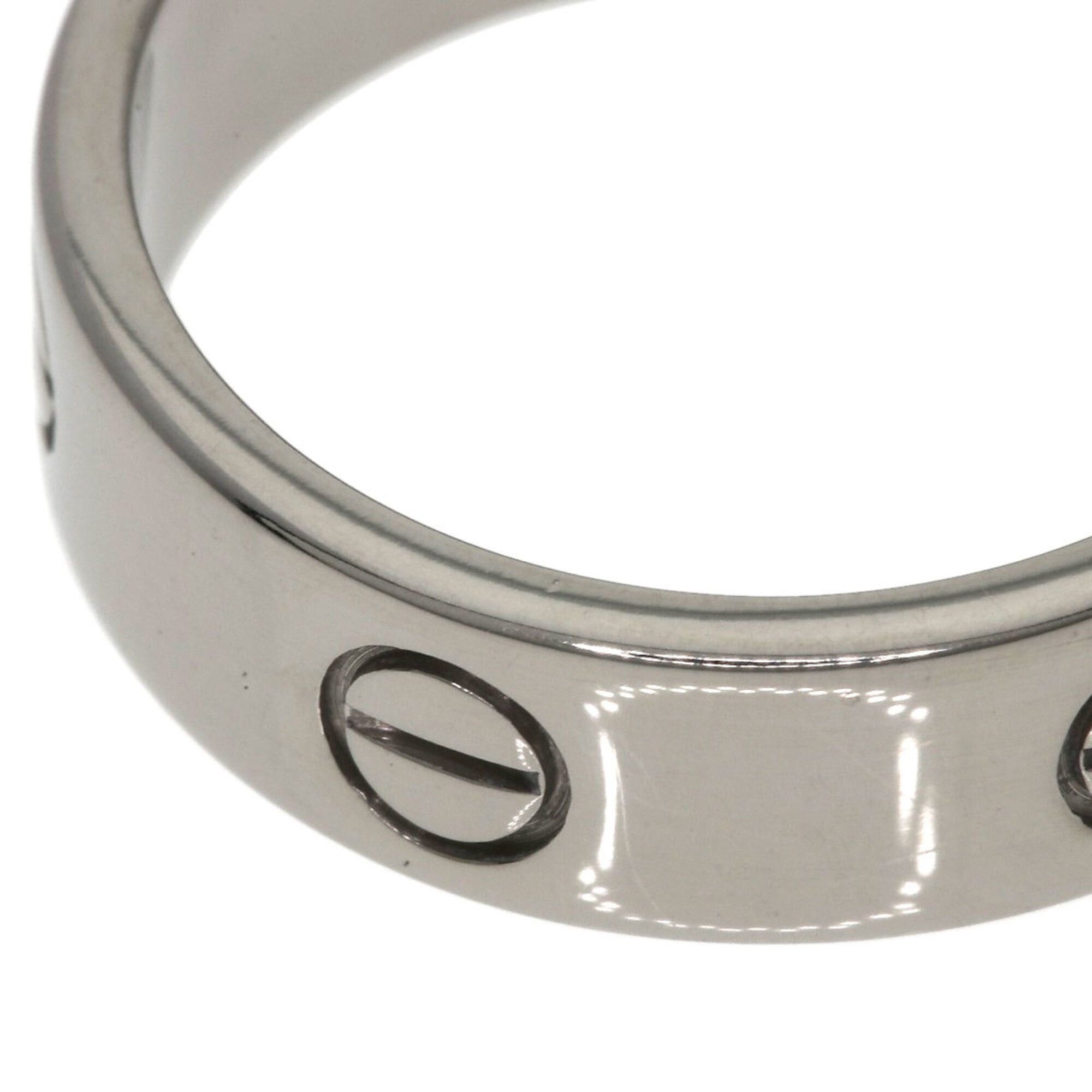 Cartier Cartier Love Ring #57, 18K White Gold, Women's Ring, CARTIER Size ONE SIZE - 7 Thumbnail