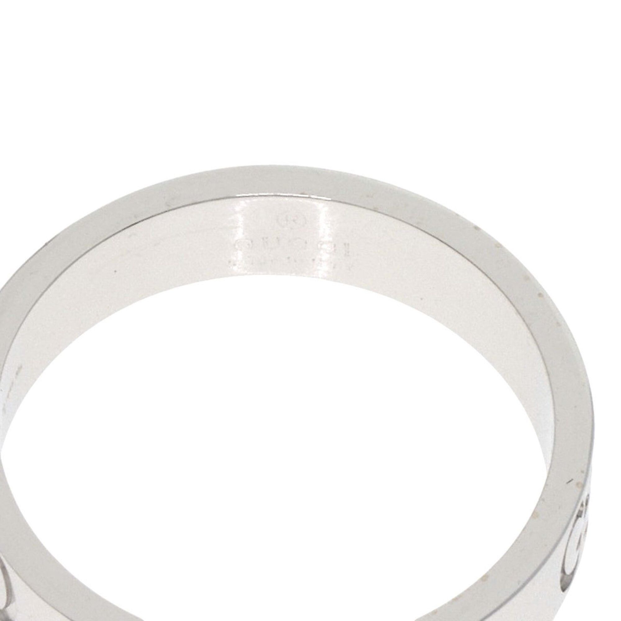 Gucci Gucci Icon #9 Ring 18K White Gold Women's GUCCI Size ONE SIZE - 5 Thumbnail