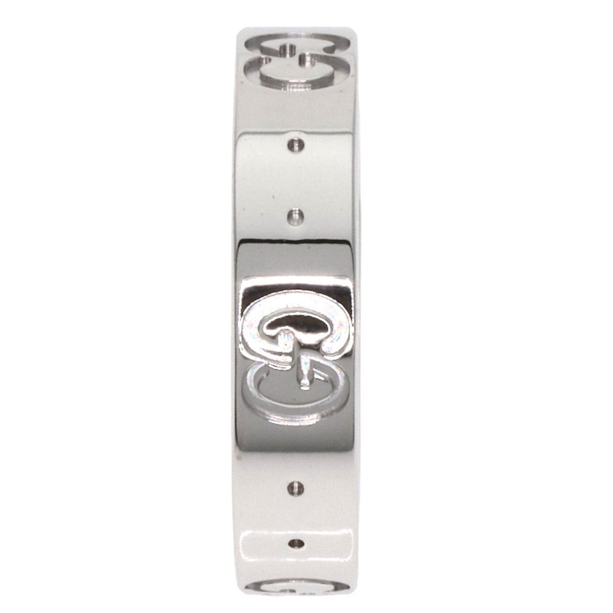 Gucci Gucci Icon #9 Ring 18K White Gold Women's GUCCI Size ONE SIZE - 3 Thumbnail