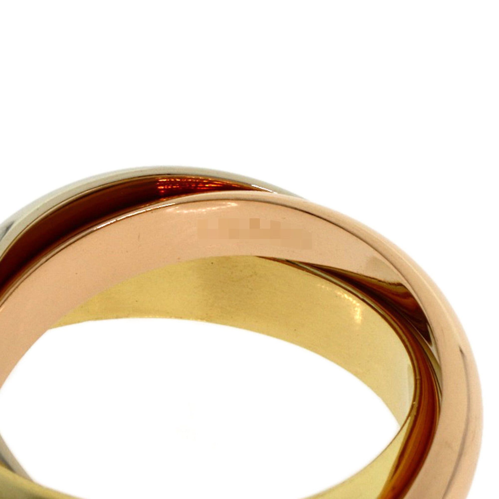 Cartier Cartier Trinity #51 Ring, 18K Yellow Gold/18K White Pink Gold, Women's, CARTIER Size ONE SIZE - 4 Thumbnail
