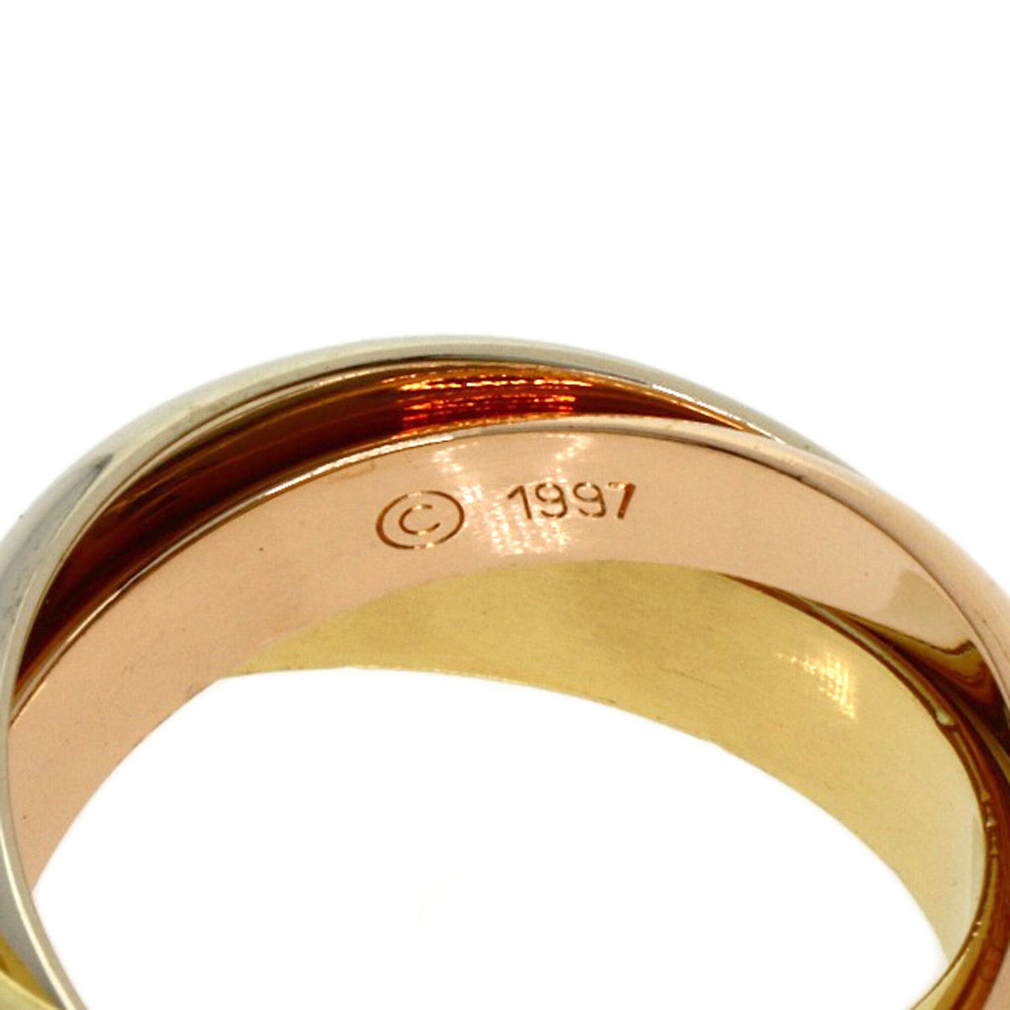 Cartier Cartier Trinity #51 Ring, 18K Yellow Gold/18K White Pink Gold, Women's, CARTIER Size ONE SIZE - 5 Thumbnail
