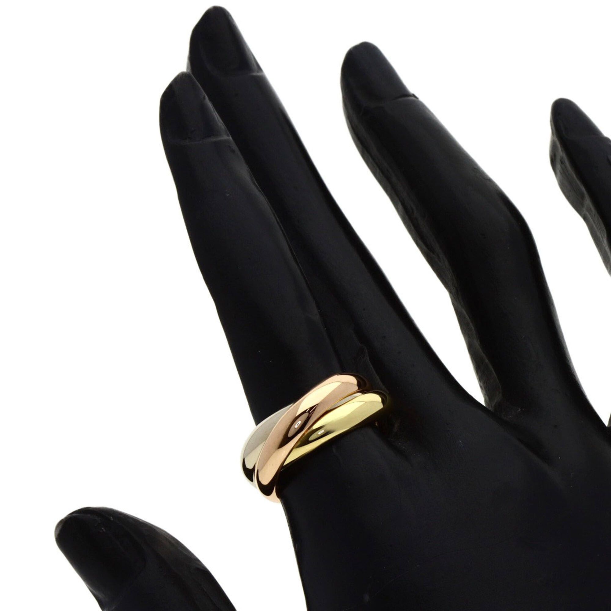 Cartier Cartier Trinity #51 Ring, 18K Yellow Gold/18K White Pink Gold, Women's, CARTIER Size ONE SIZE - 6 Thumbnail