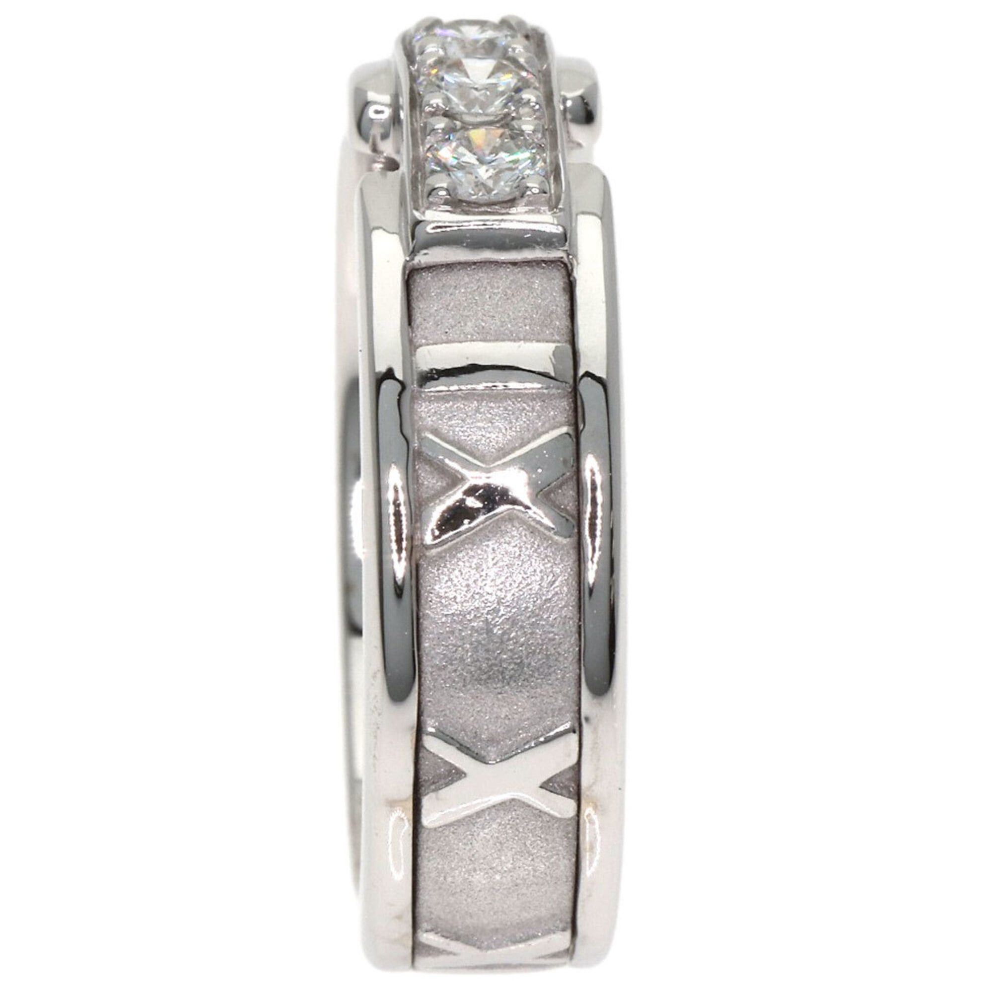 Tiffany & Co. Tiffany & Co. Atlas Diamond Ring, 18K White Gold, Women's. Size ONE SIZE - 3 Thumbnail