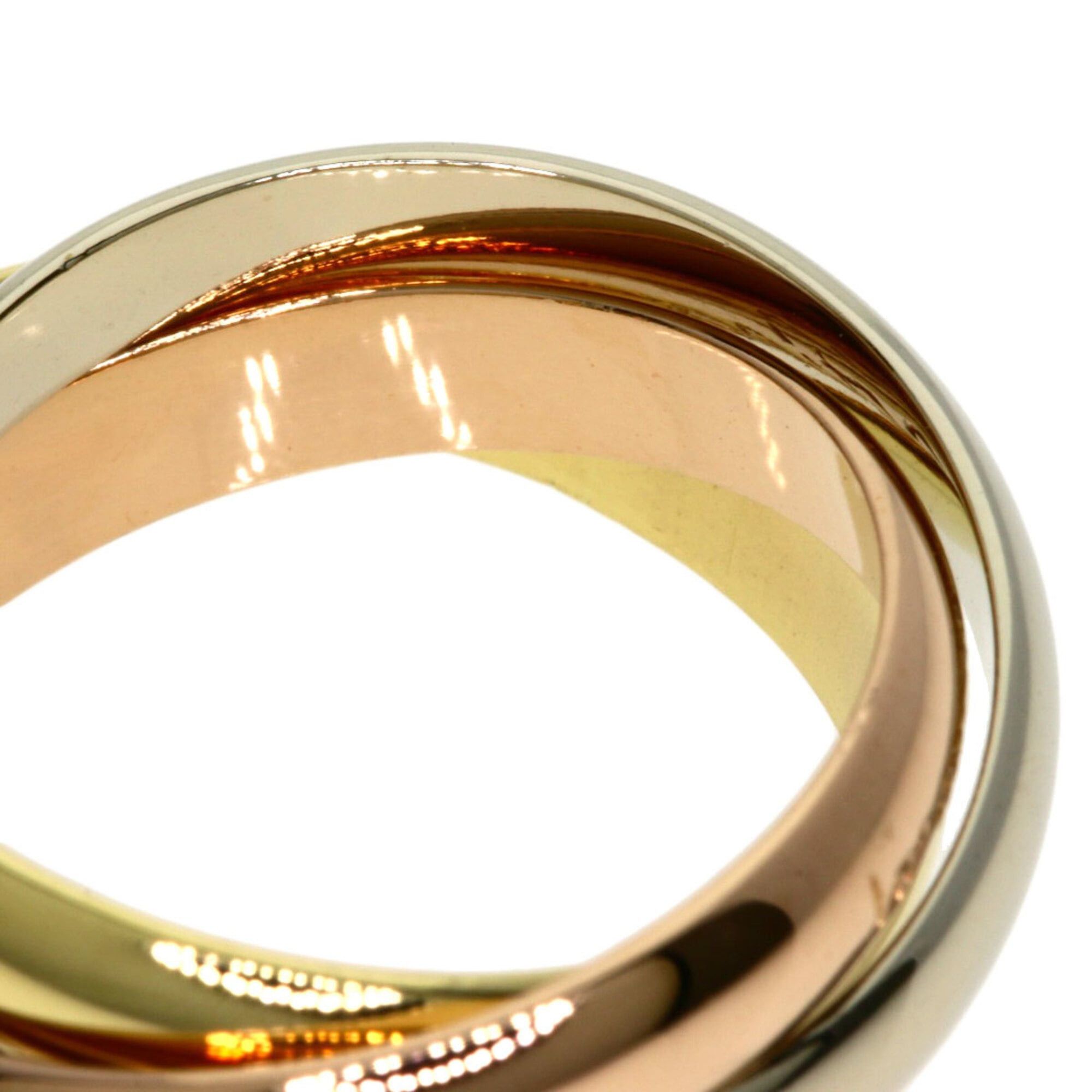 Cartier Cartier Trinity #51 Ring, 18K Yellow Gold/18K Pink White Gold, Women's, CARTIER Size ONE SIZE - 6 Thumbnail