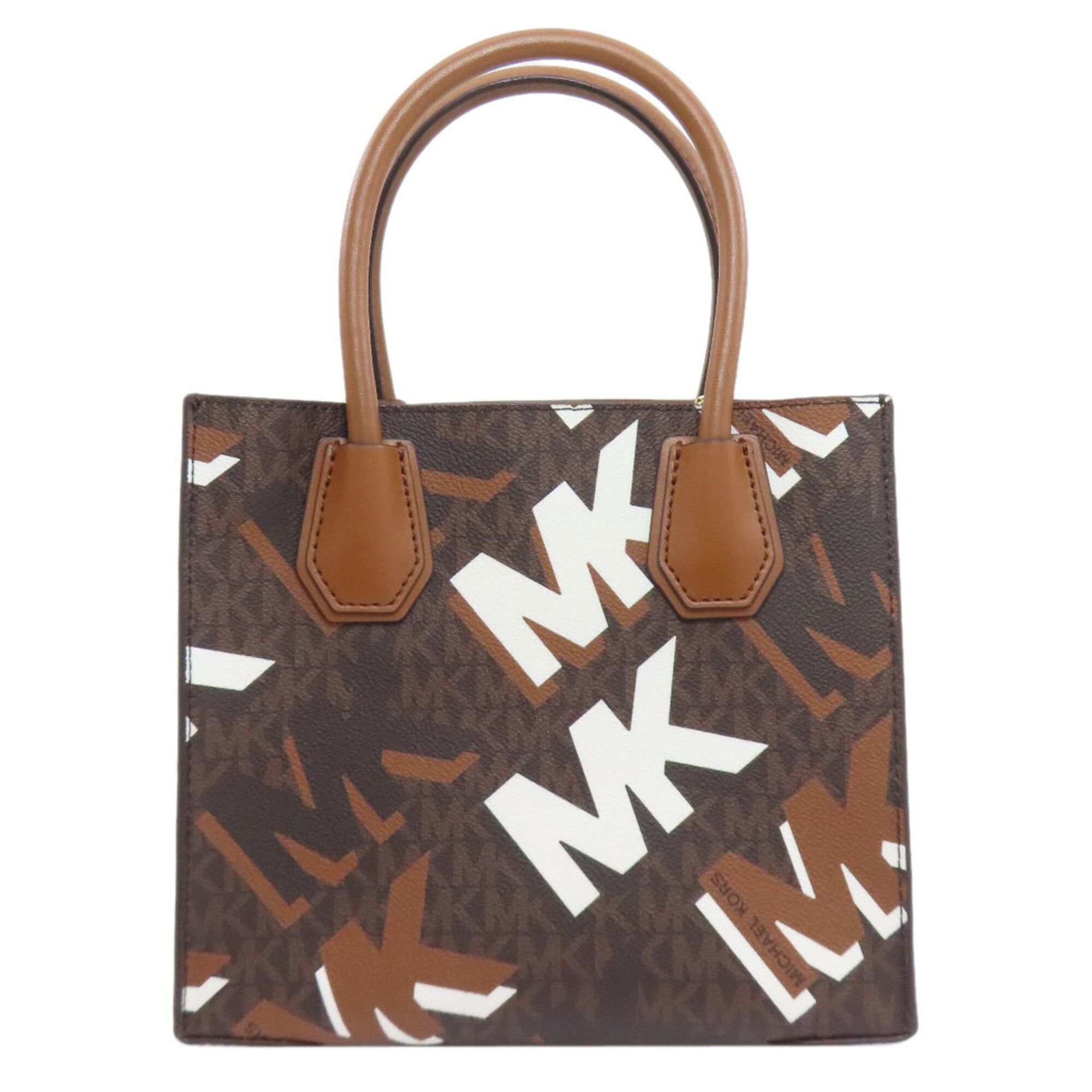 Michael Kors Michael Kors MK Signature 2-Way Handbag, PVC, Women's Size ONE SIZE - 2 Thumbnail