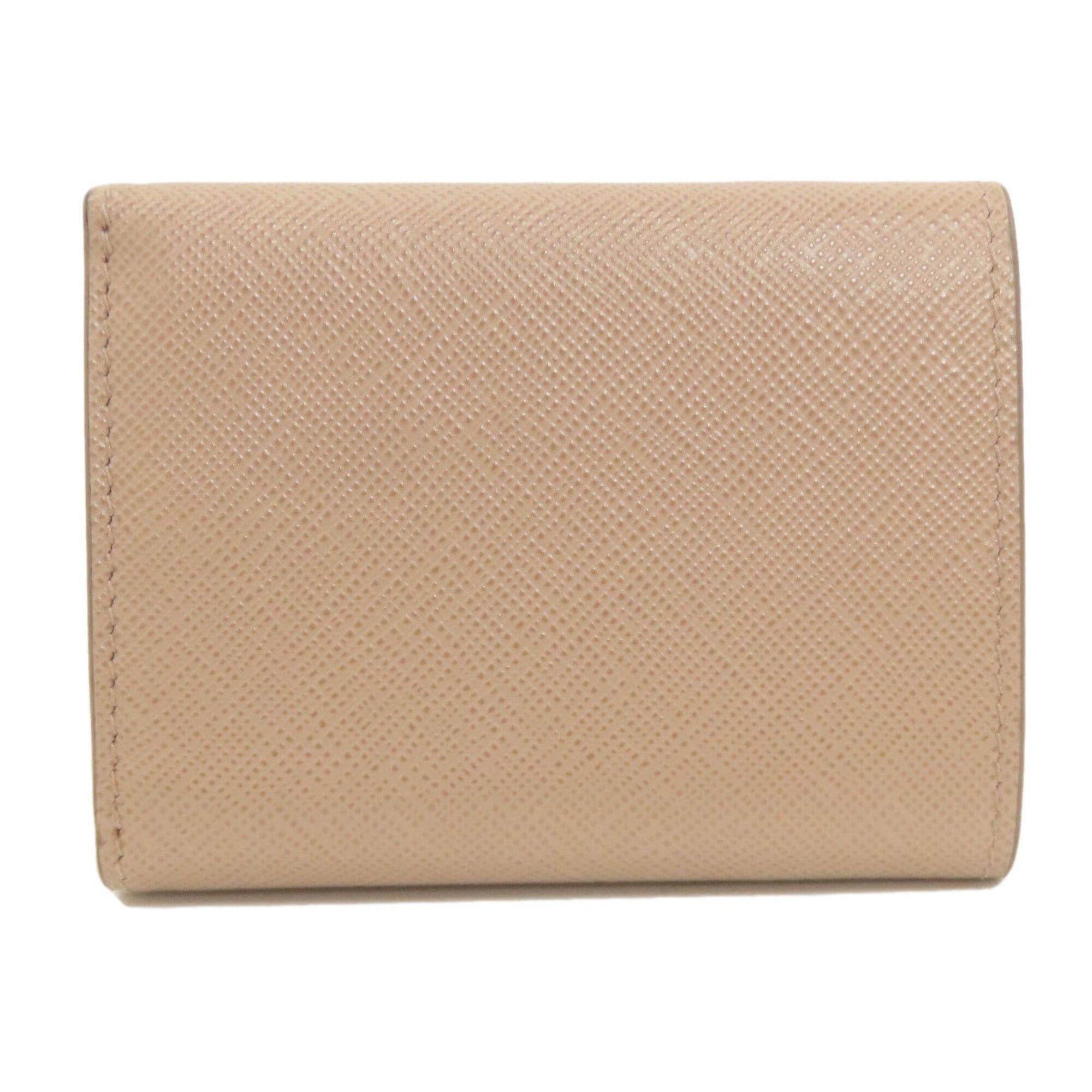 Prada Prada Compact Wallet, Bi-fold Saffiano Leather, Women's PRADA Size ONE SIZE - 2 Thumbnail