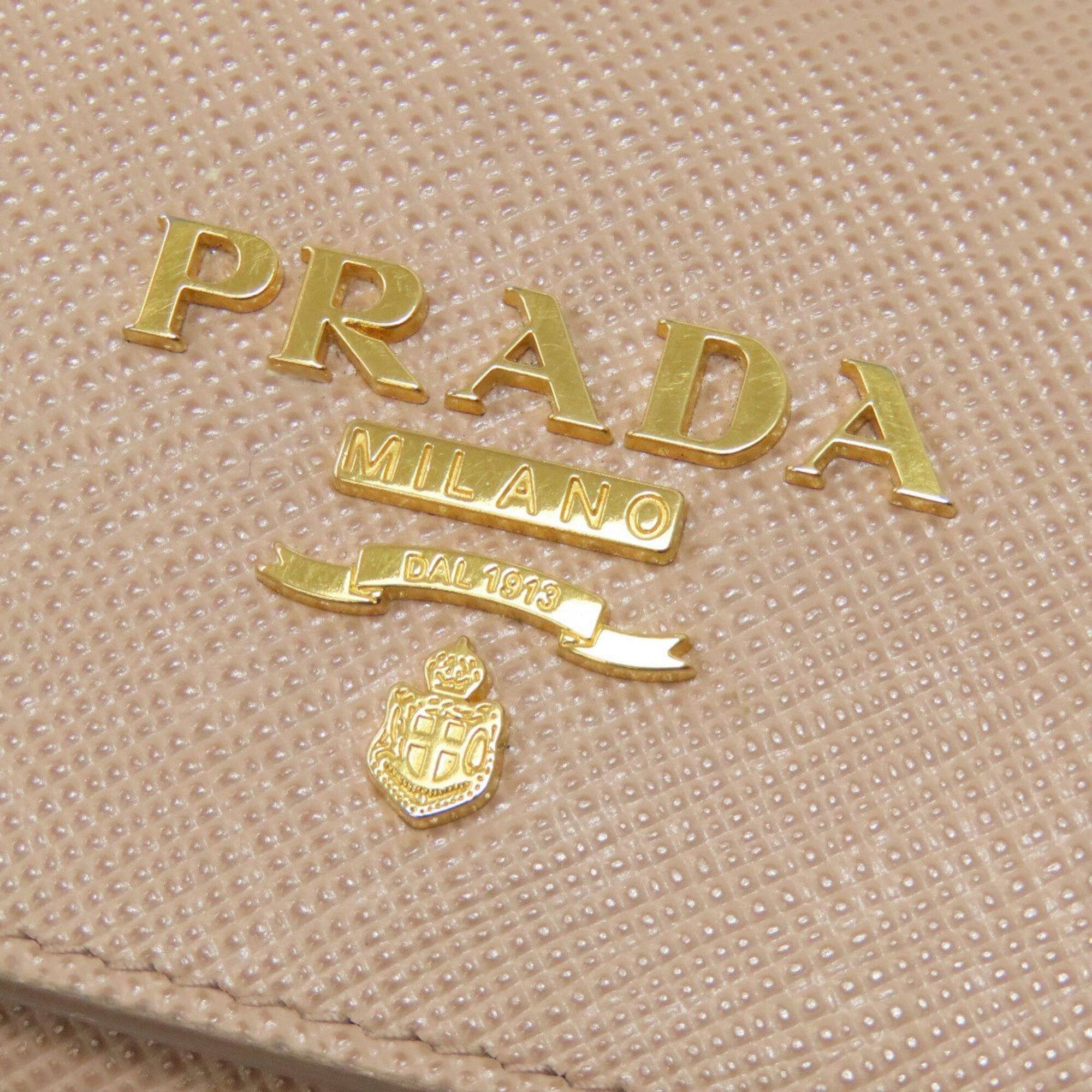 Prada Prada Compact Wallet, Bi-fold Saffiano Leather, Women's PRADA Size ONE SIZE - 11 Thumbnail