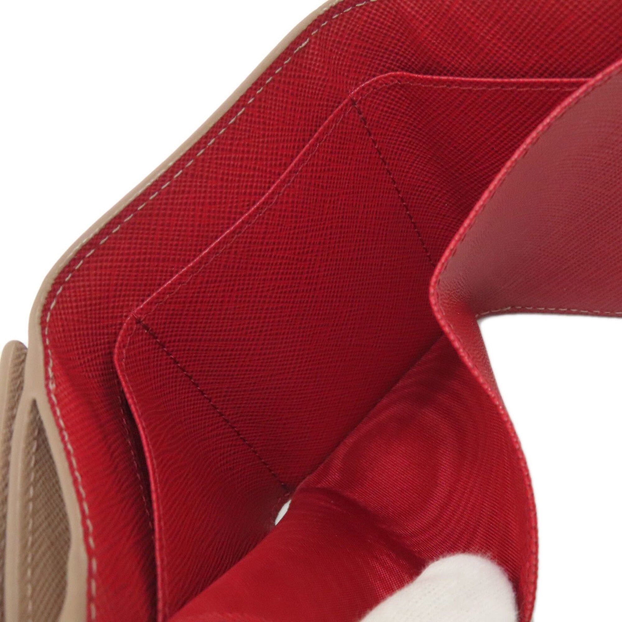 Prada Prada Compact Wallet, Bi-fold Saffiano Leather, Women's PRADA Size ONE SIZE - 5 Thumbnail