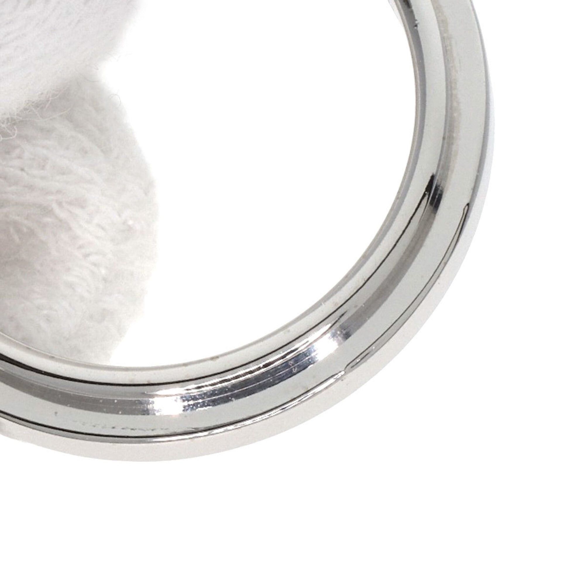 Gucci Gucci Straight Rough #13 Ring, 18K White Gold, Women's GUCCI Size ONE SIZE - 8 Thumbnail