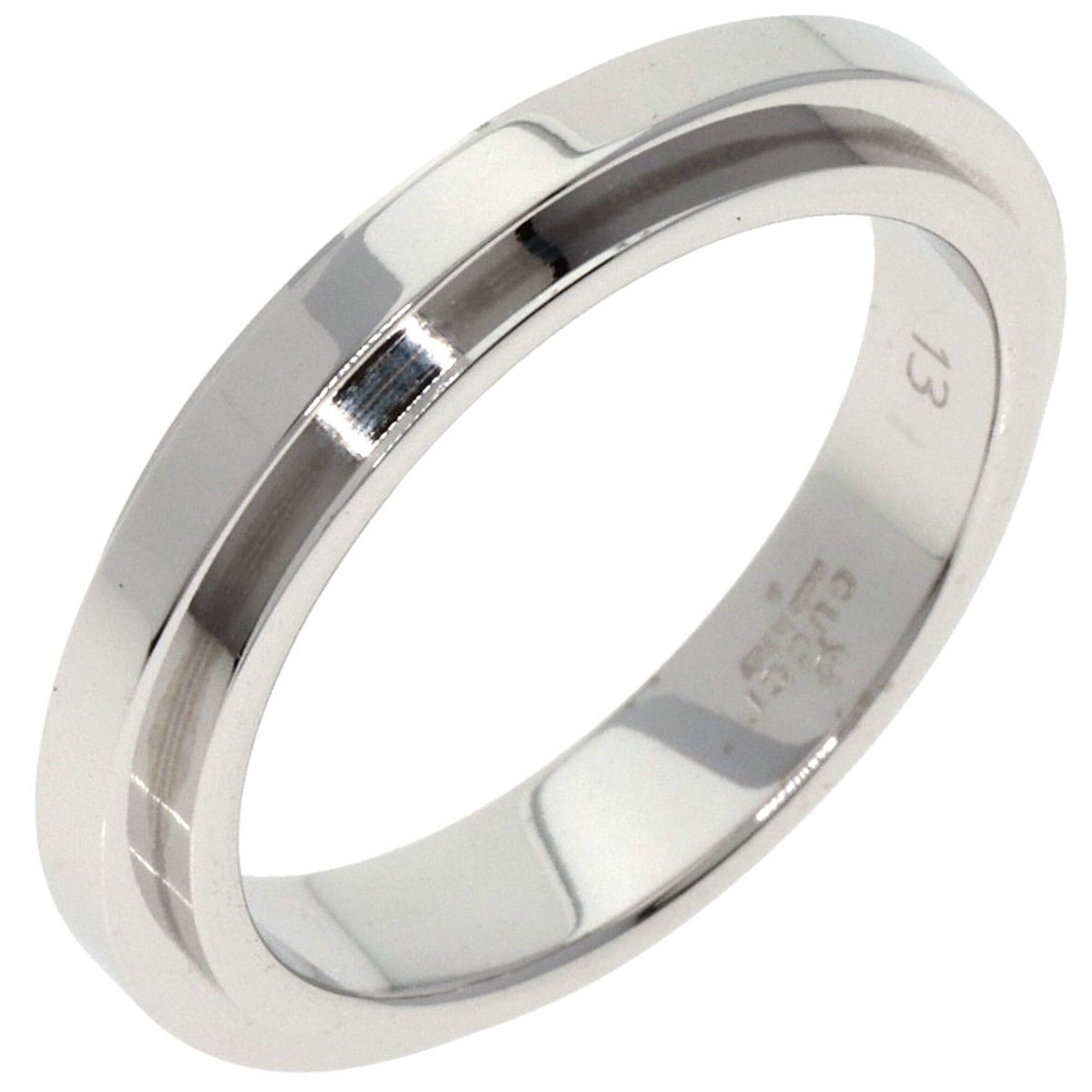 Gucci Gucci Straight Rough #13 Ring, 18K White Gold, Women's GUCCI Size ONE SIZE - 2 Thumbnail