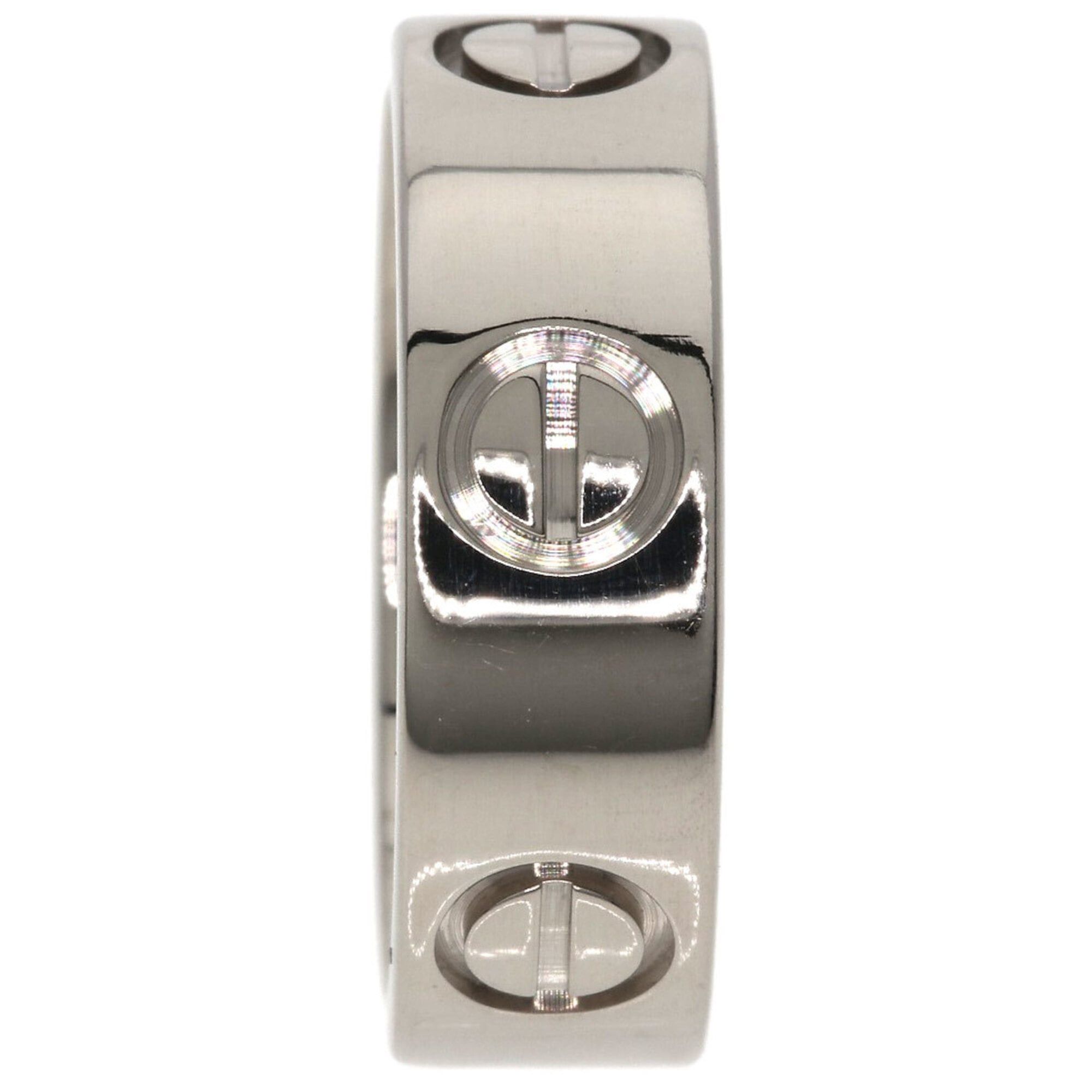 Cartier Cartier Love Ring #47, 18K White Gold, Women's Ring, CARTIER Size ONE SIZE - 3 Thumbnail