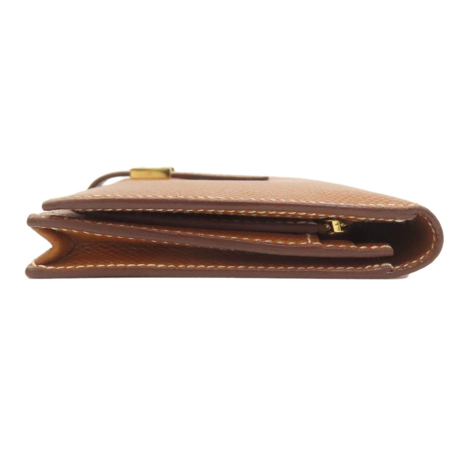 Hermes Hermes Bearn Soufflé Gold Wallet with Hardware, Epsom Leather, Women's Size ONE SIZE - 3 Thumbnail