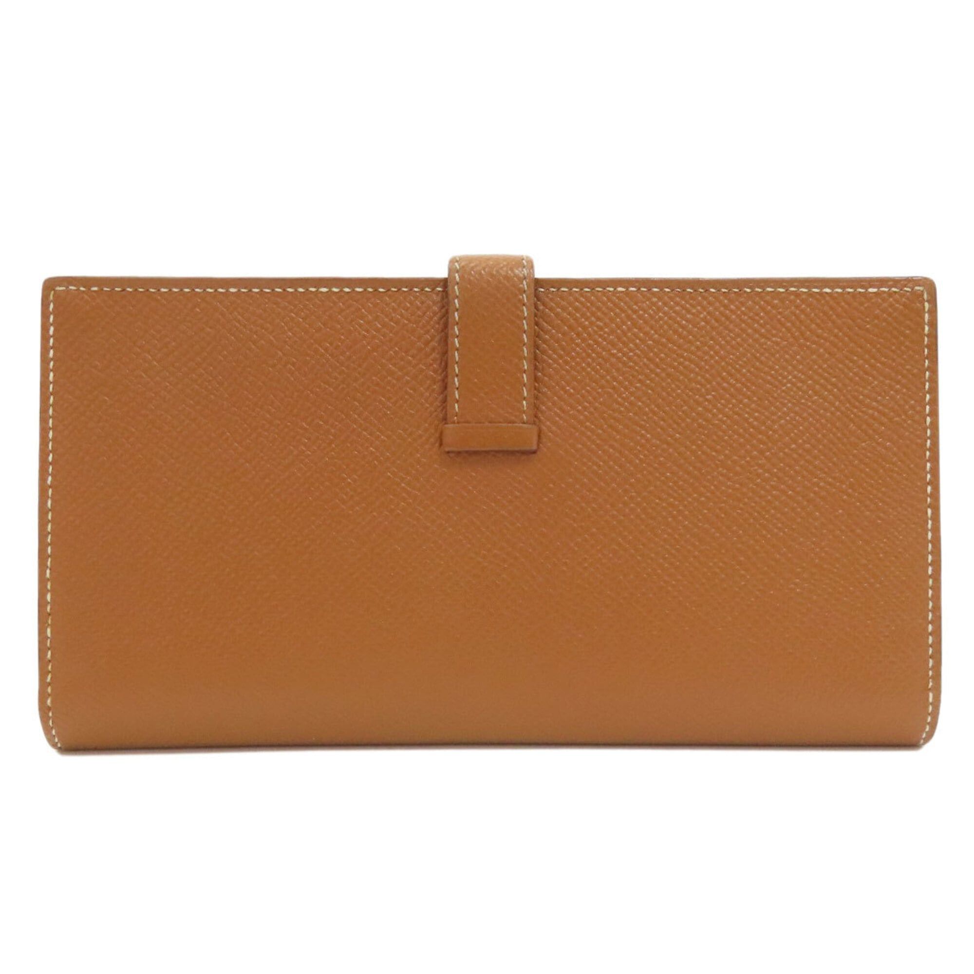 Hermes Hermes Bearn Soufflé Gold Wallet with Hardware, Epsom Leather, Women's Size ONE SIZE - 2 Thumbnail