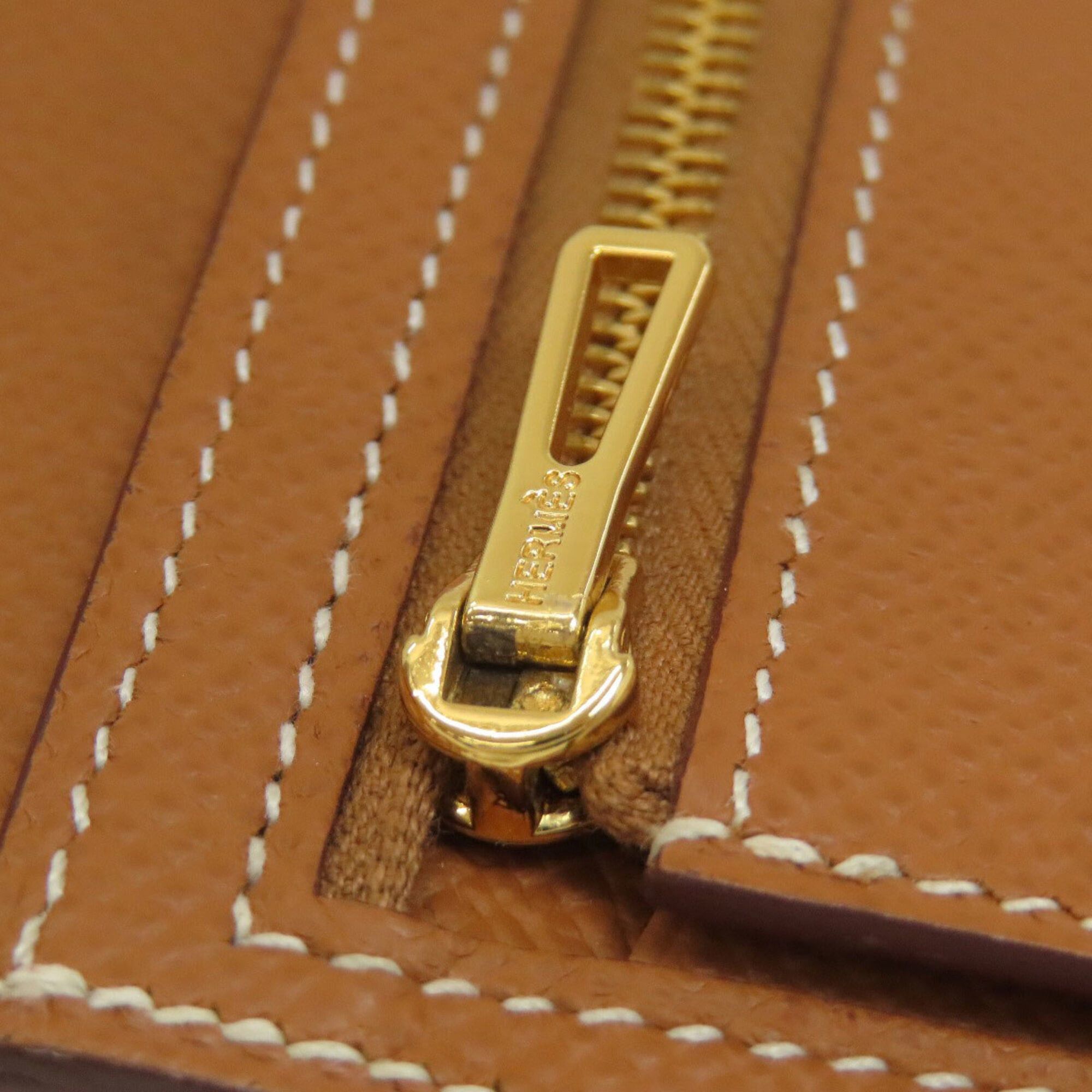 Hermes Hermes Bearn Soufflé Gold Wallet with Hardware, Epsom Leather, Women's Size ONE SIZE - 9 Thumbnail