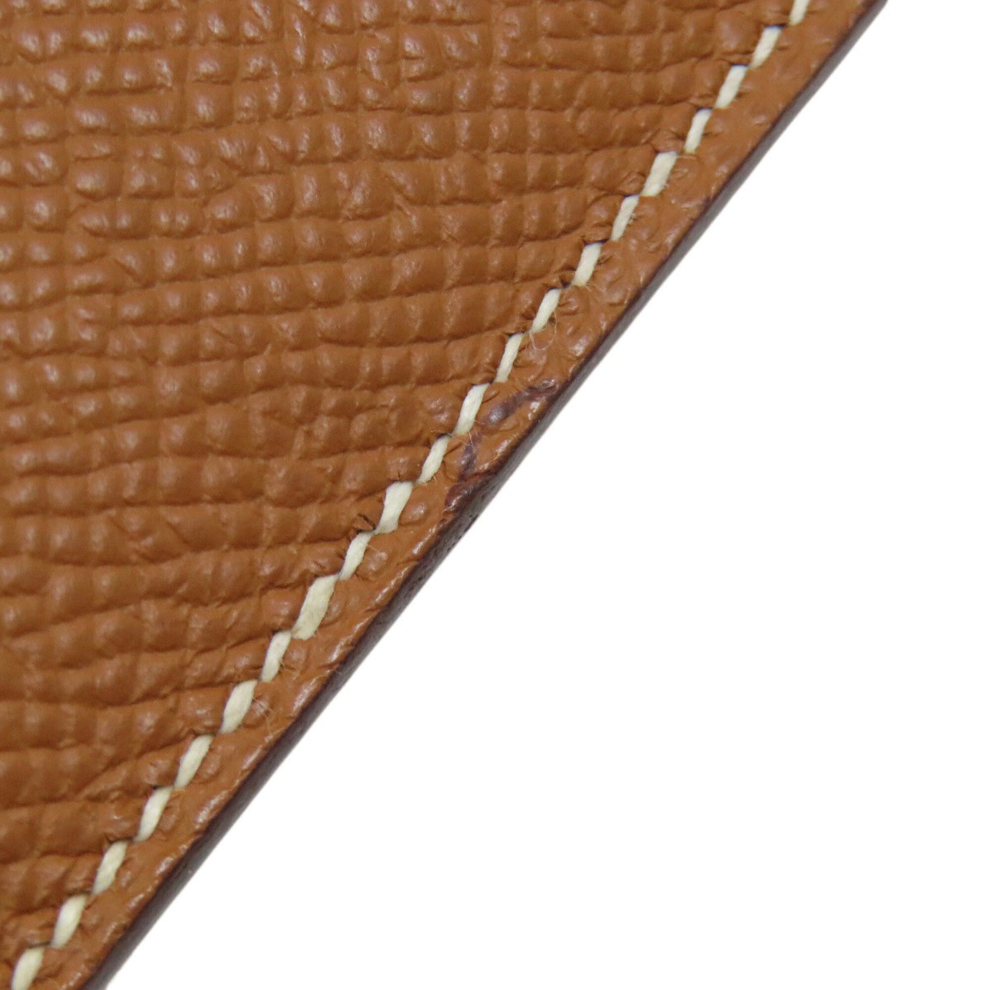 Hermes Hermes Bearn Soufflé Gold Wallet with Hardware, Epsom Leather, Women's Size ONE SIZE - 10 Thumbnail